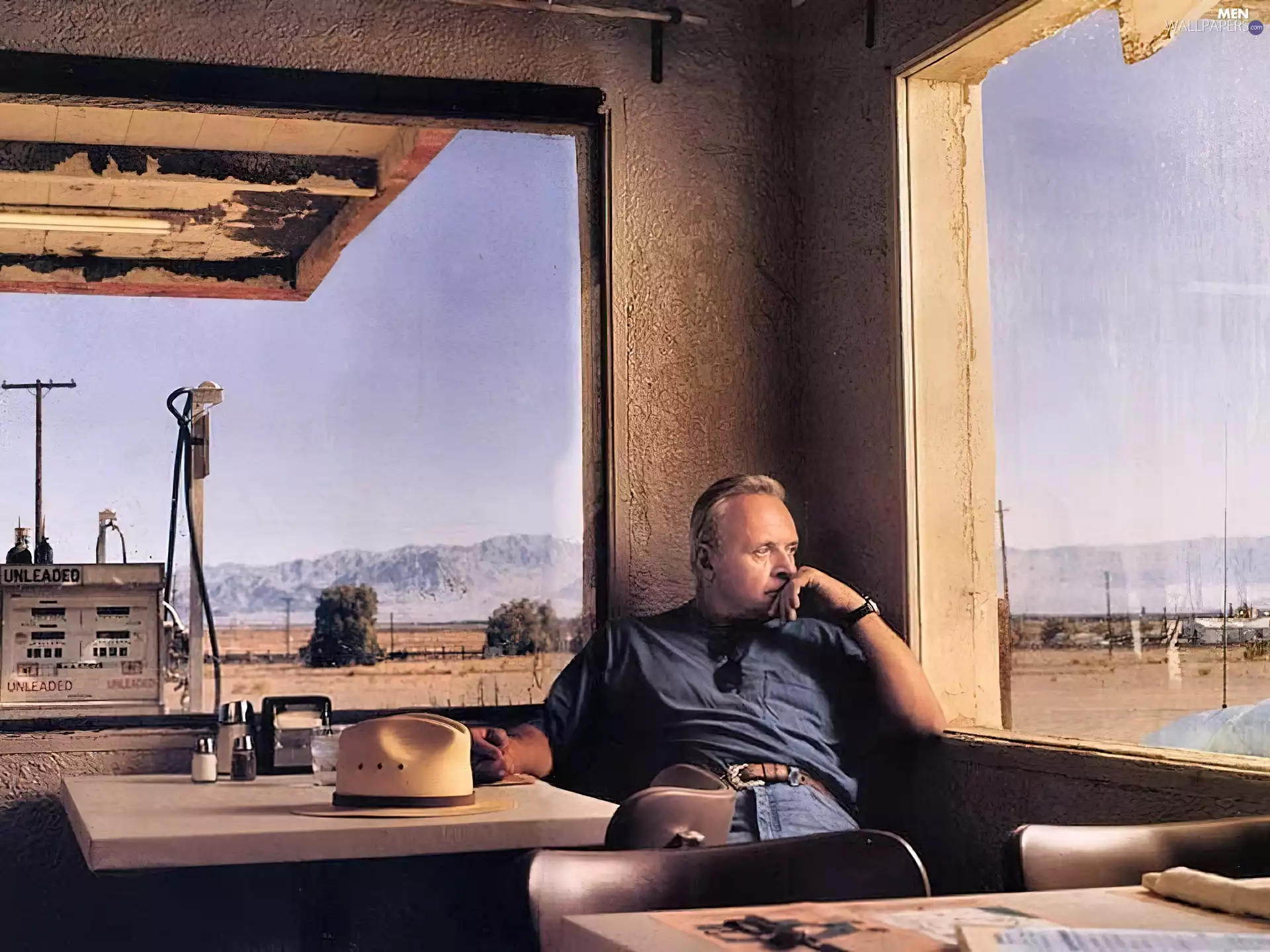 Glasses, Anthony Hopkins, Hat