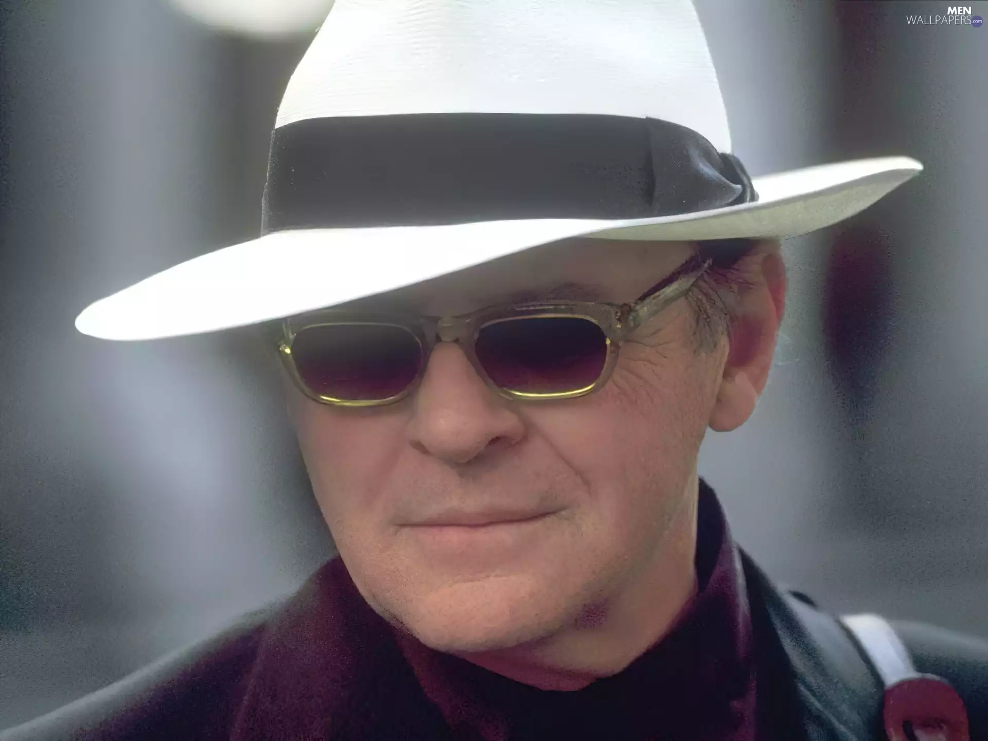 Glasses, Anthony Hopkins, Hat