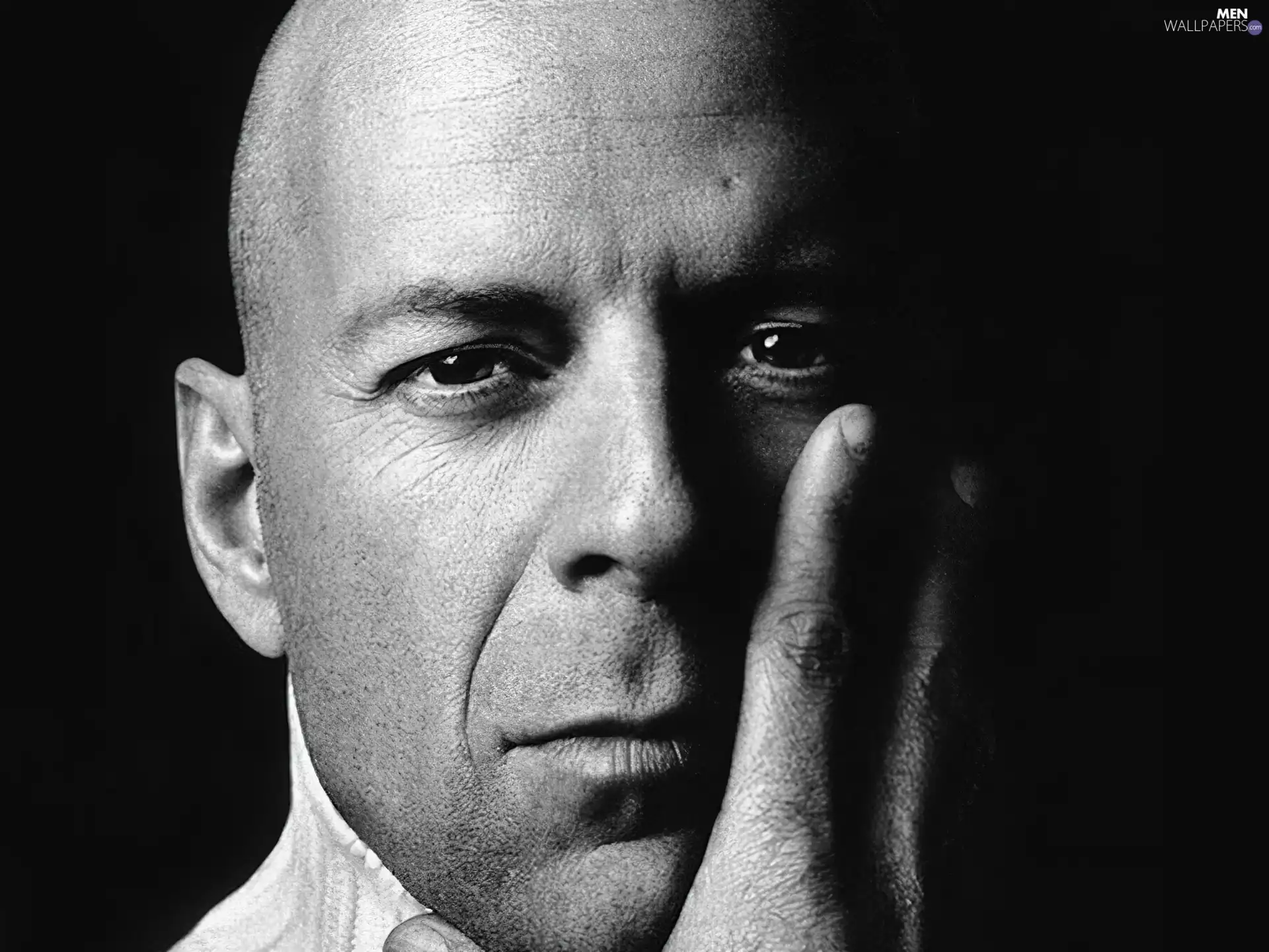 hand, Bruce Willis, Head