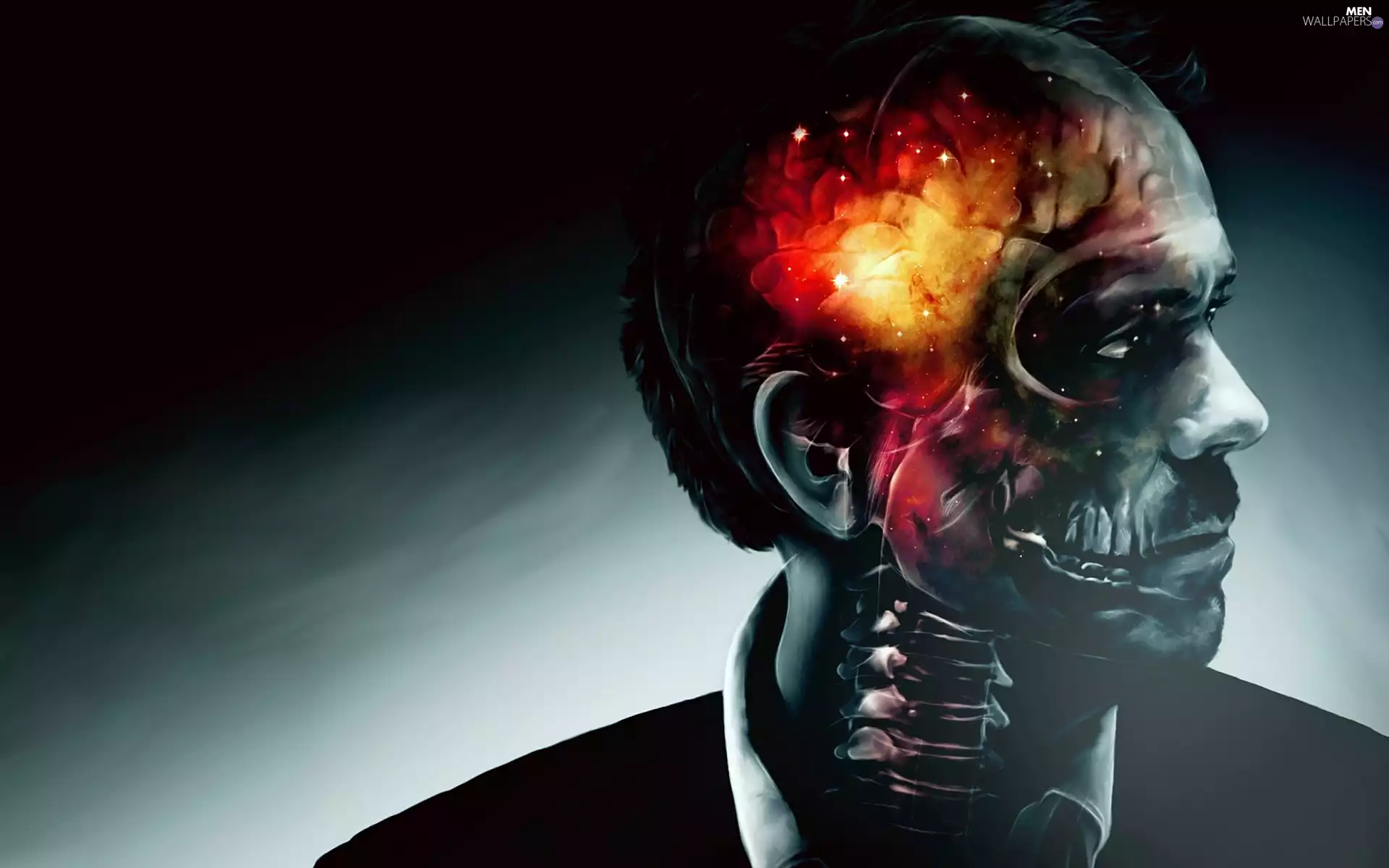 brain, Hugh Laurie, Head, skull, Human