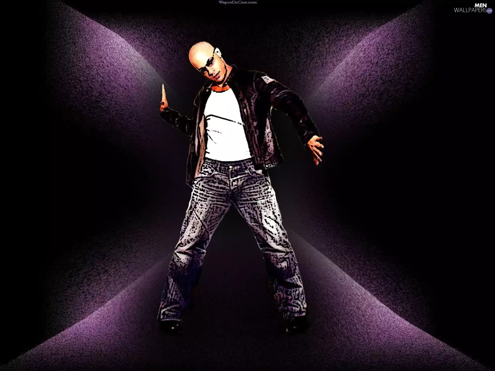 Vin Diesel, shaved head