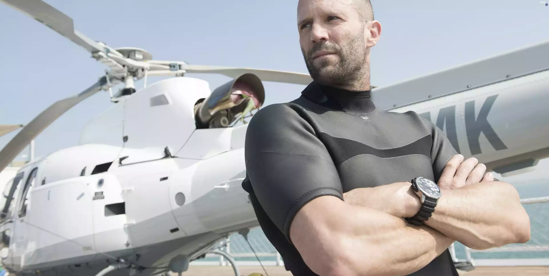 Jason Statham, actor, Helicopter