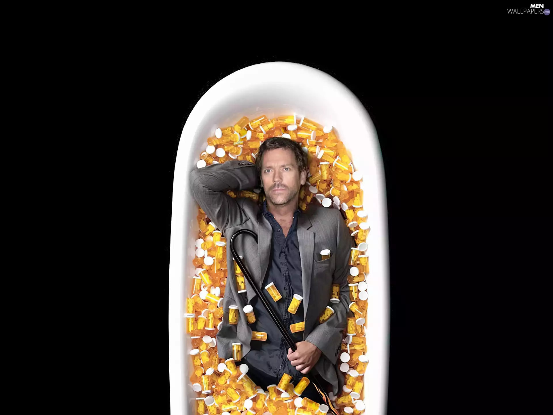 Dr House, chemicals, Hugh Laurie, Bath
