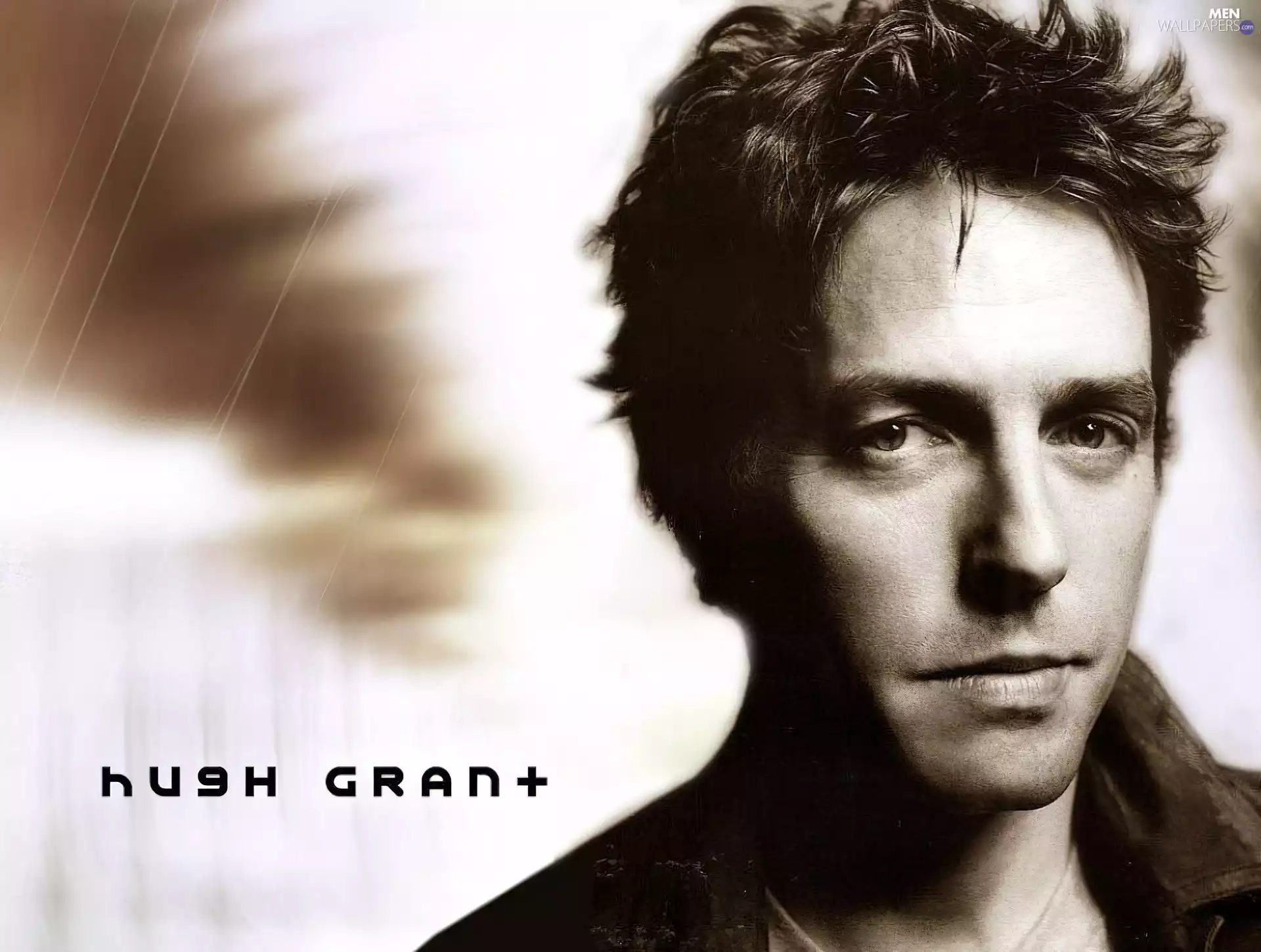 Hugh Grant, face