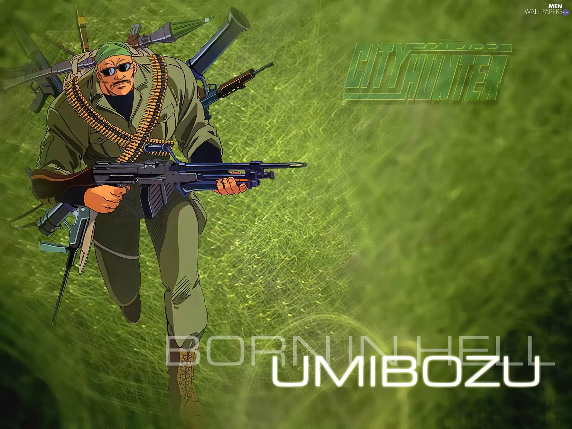 City Hunter, soldier, Weapons, form