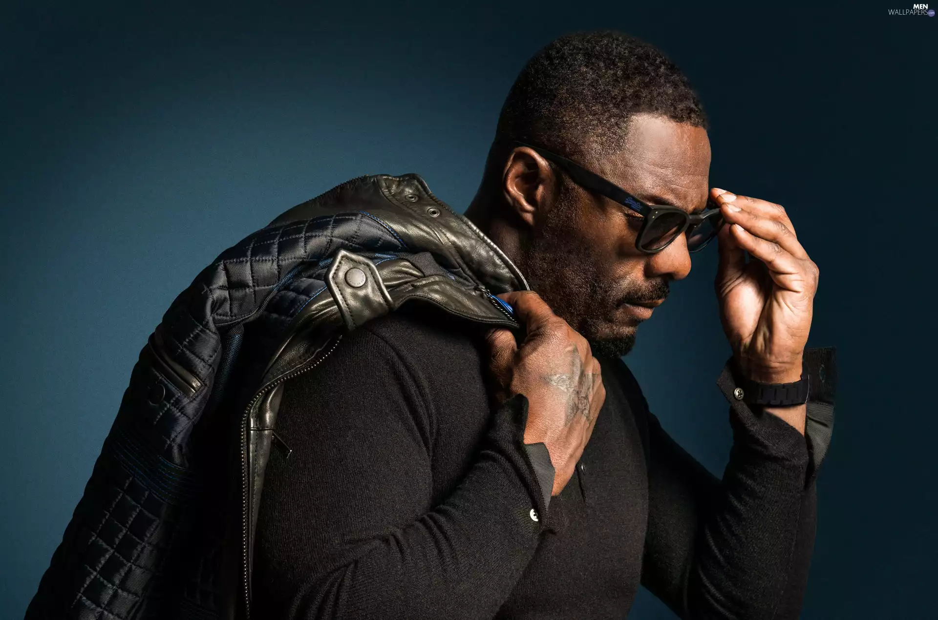 Glasses, Jacked, actor, Idris Elba, a man
