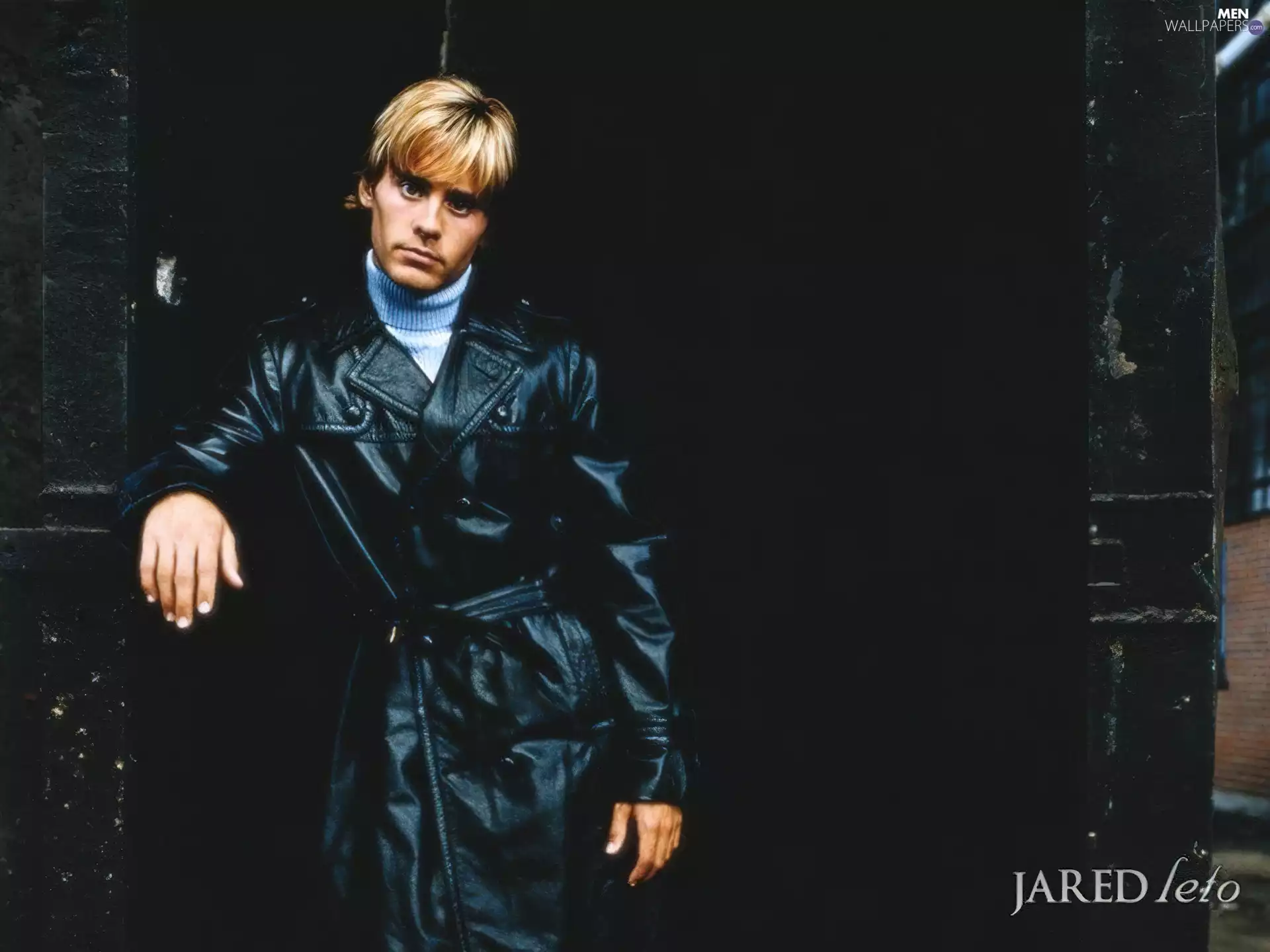 Jared Leto, black jacket