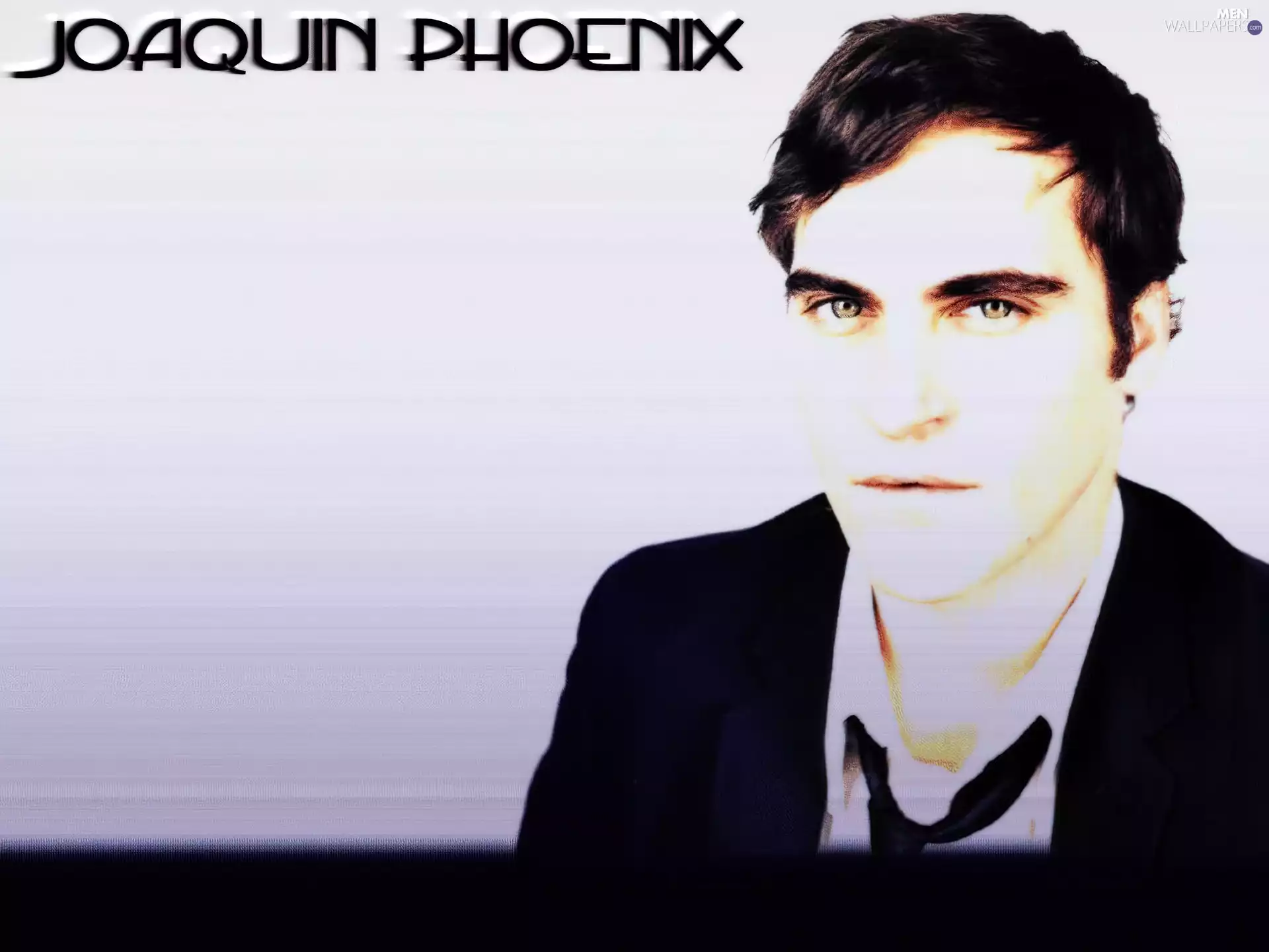 Joaquin Phoenix, black jacket