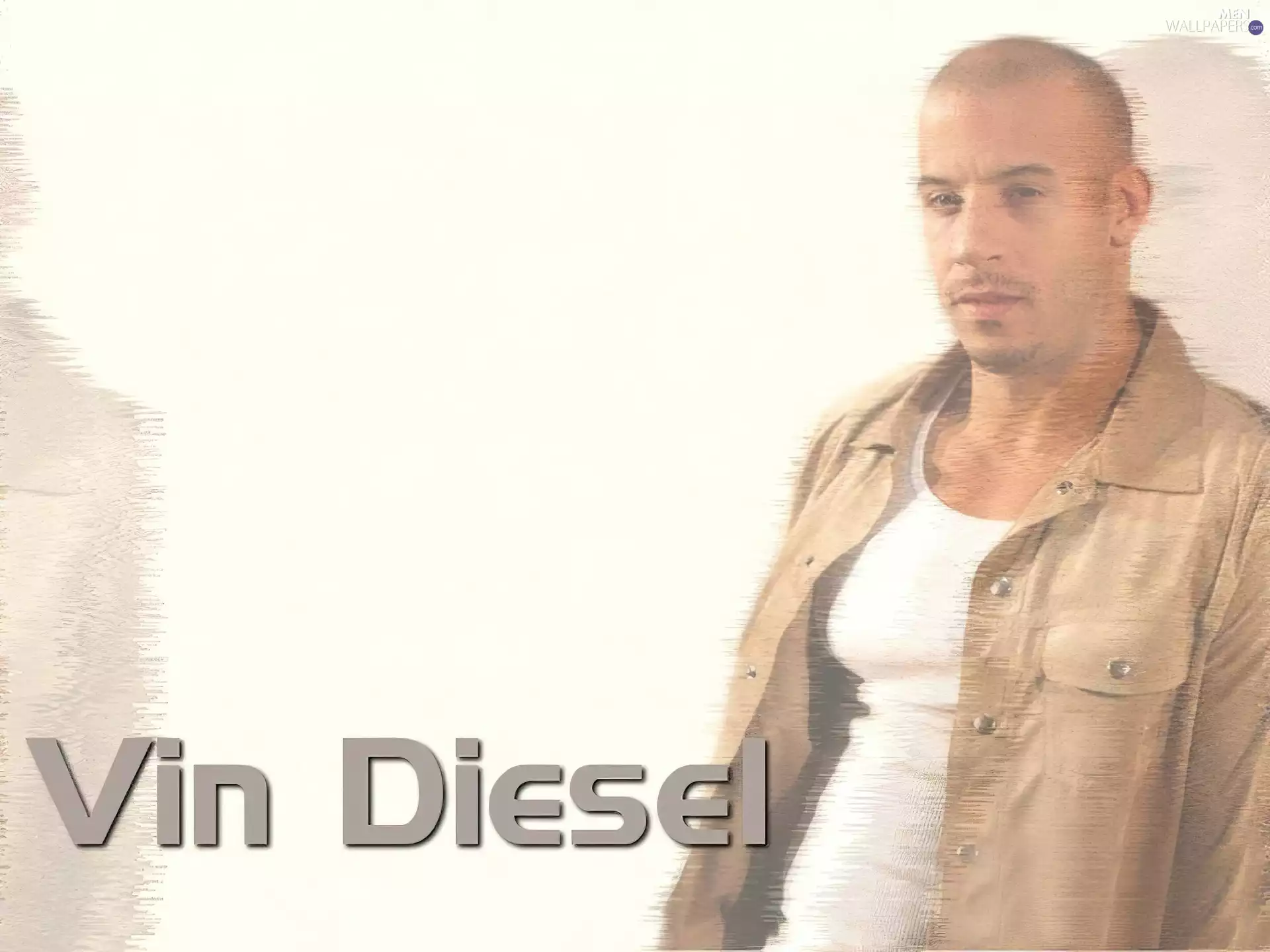 Vin Diesel, beige jacket