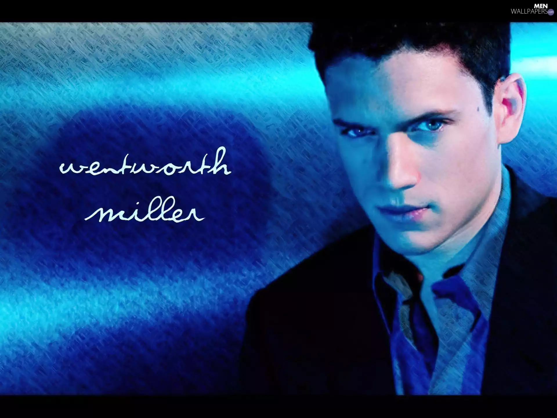 Wentworth Miller, black jacket