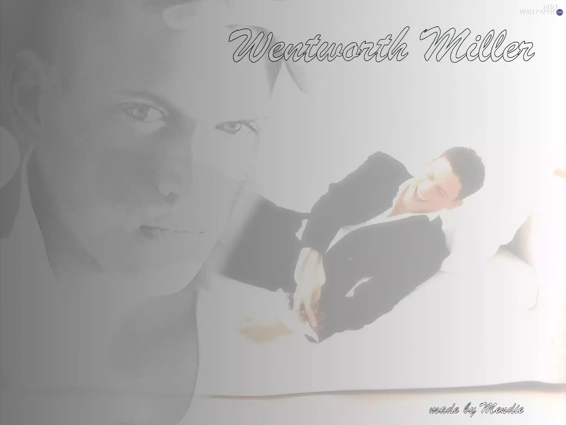 Wentworth Miller, black jacket