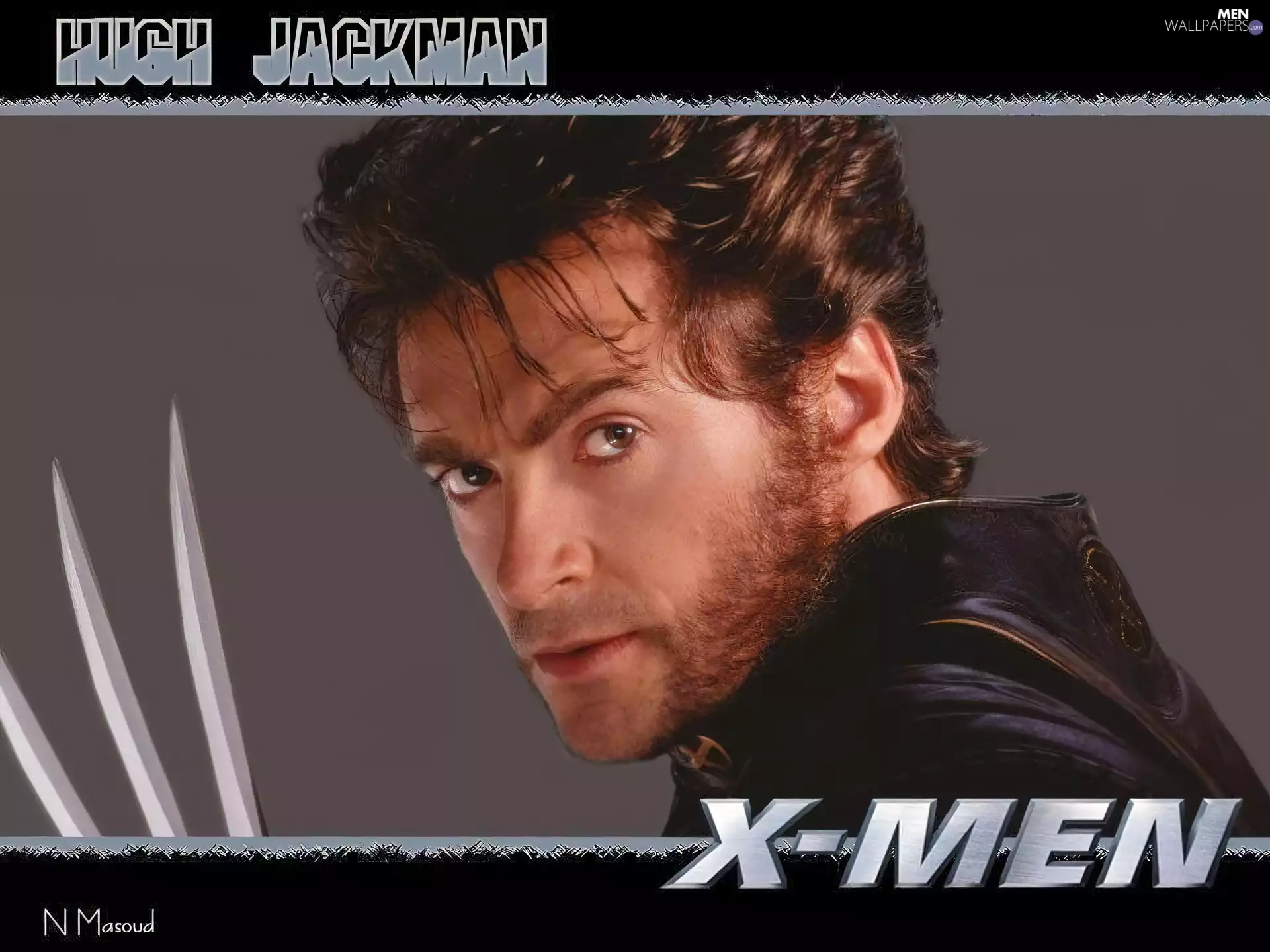 Brown eyes, Hugh Jackman, X-men