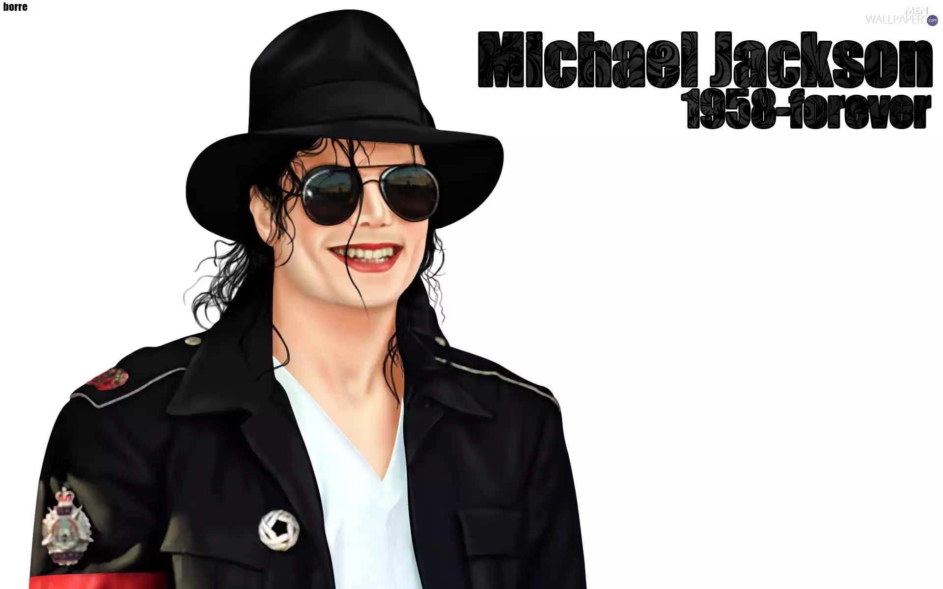 Michael Jackson, a man, singer