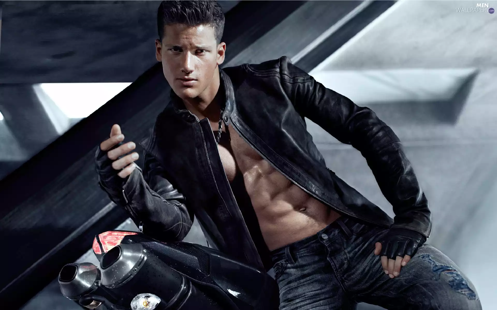 Armani, Jeans, motor-bike, Exchange