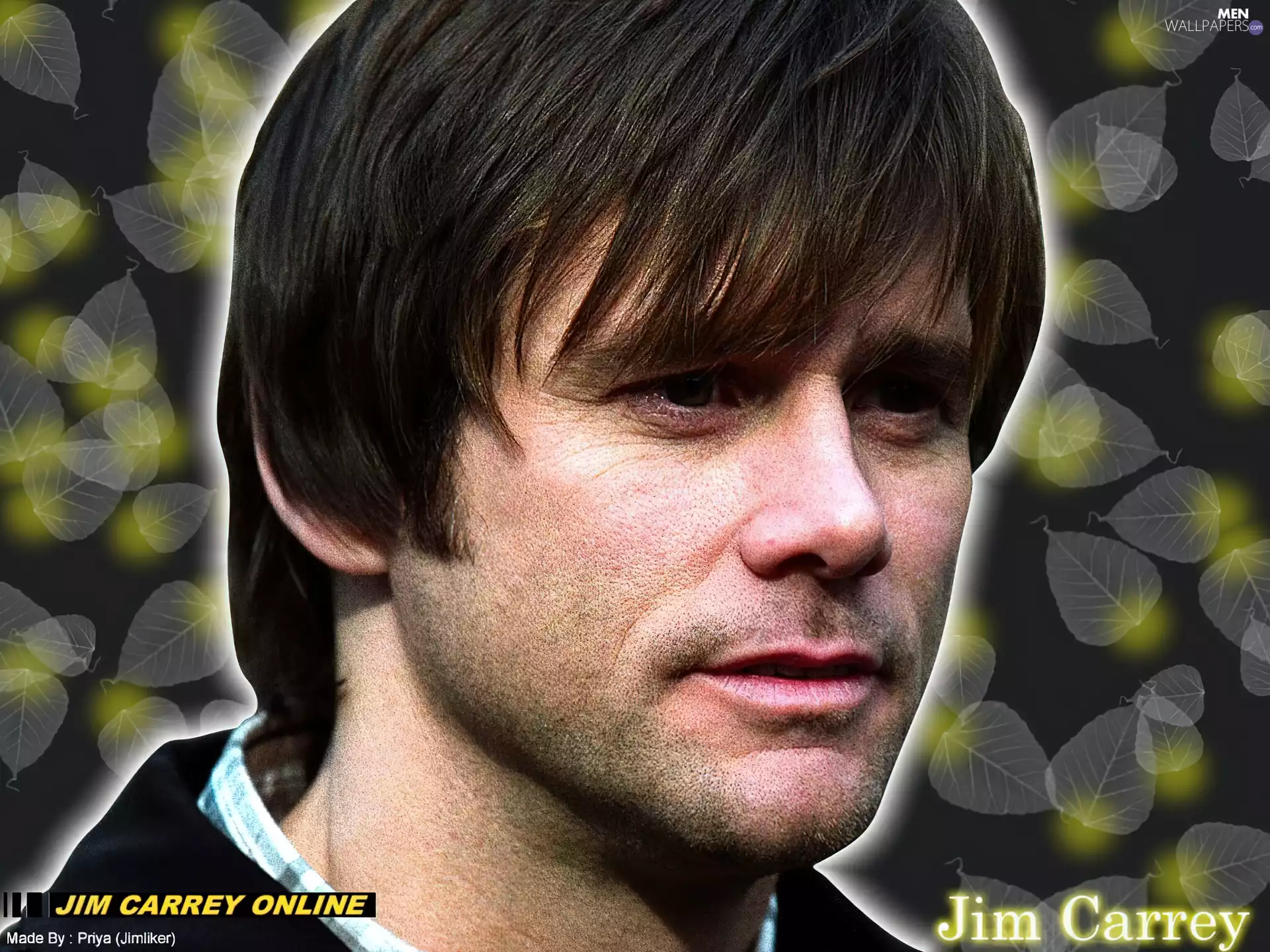 Jim Carrey, bangs