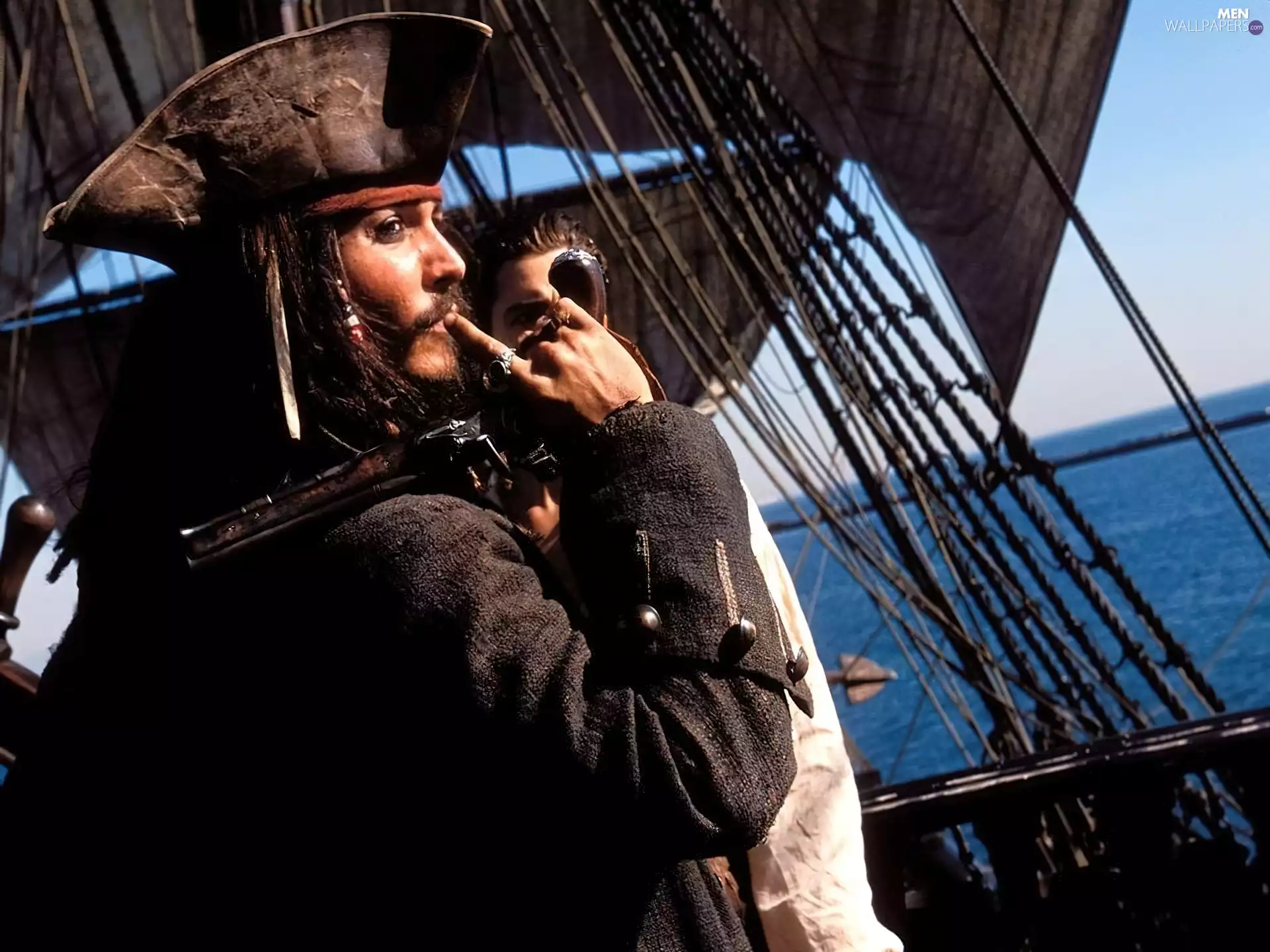 Piraci Z Karaibów, Johnny Depp, Hat, Ship