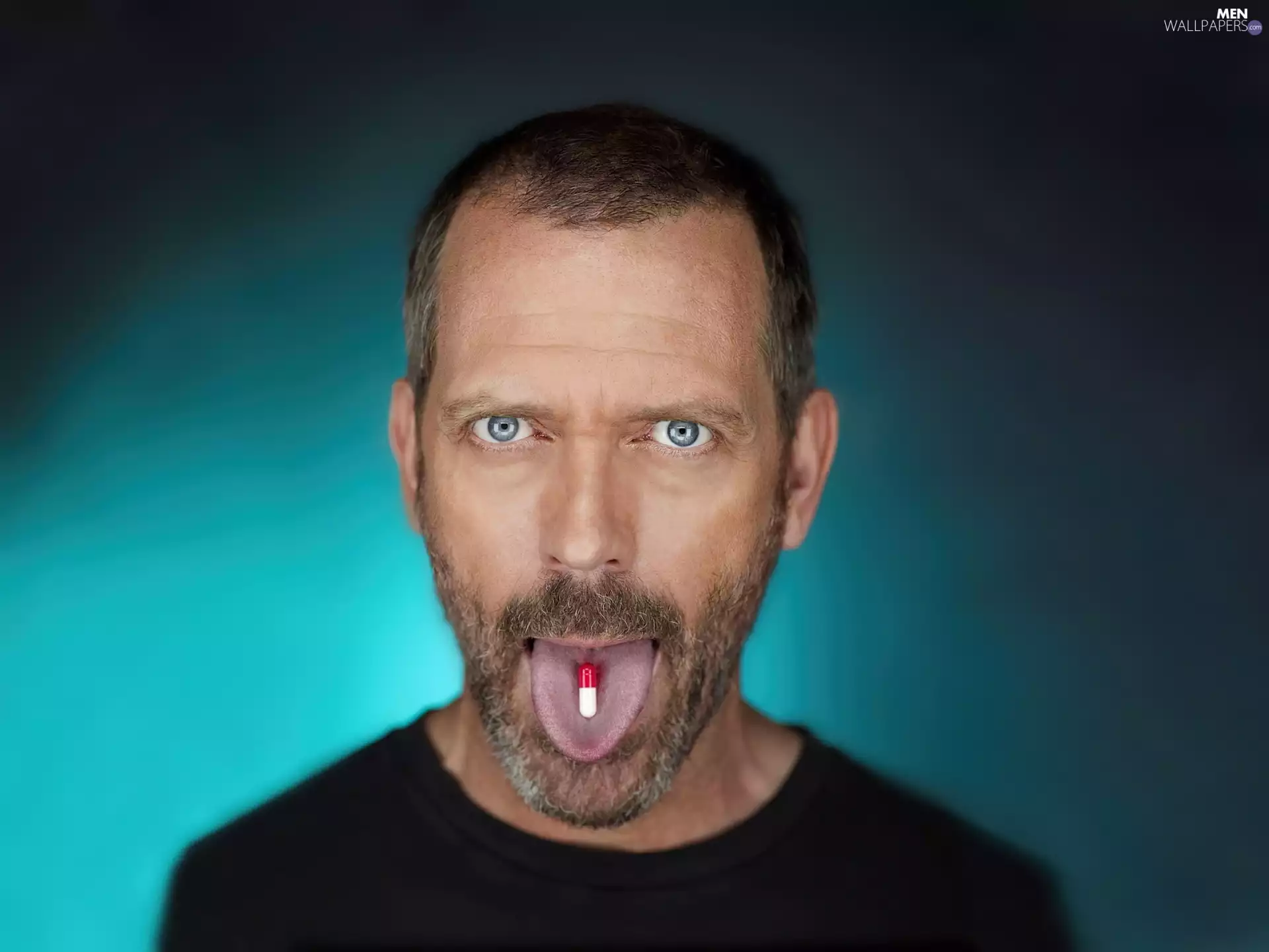 Hugh Laurie, Dr. House, pill