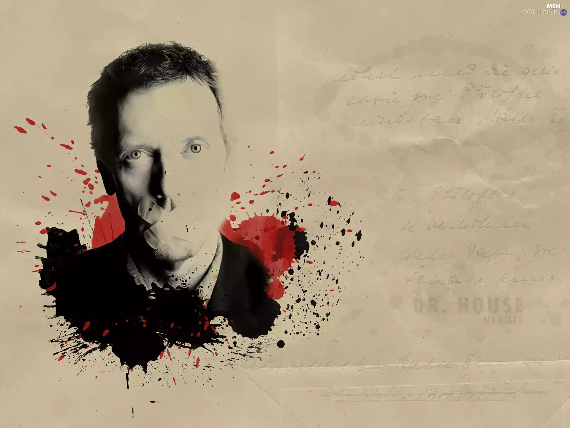 Hugh Lauriego, Dr. House, Face