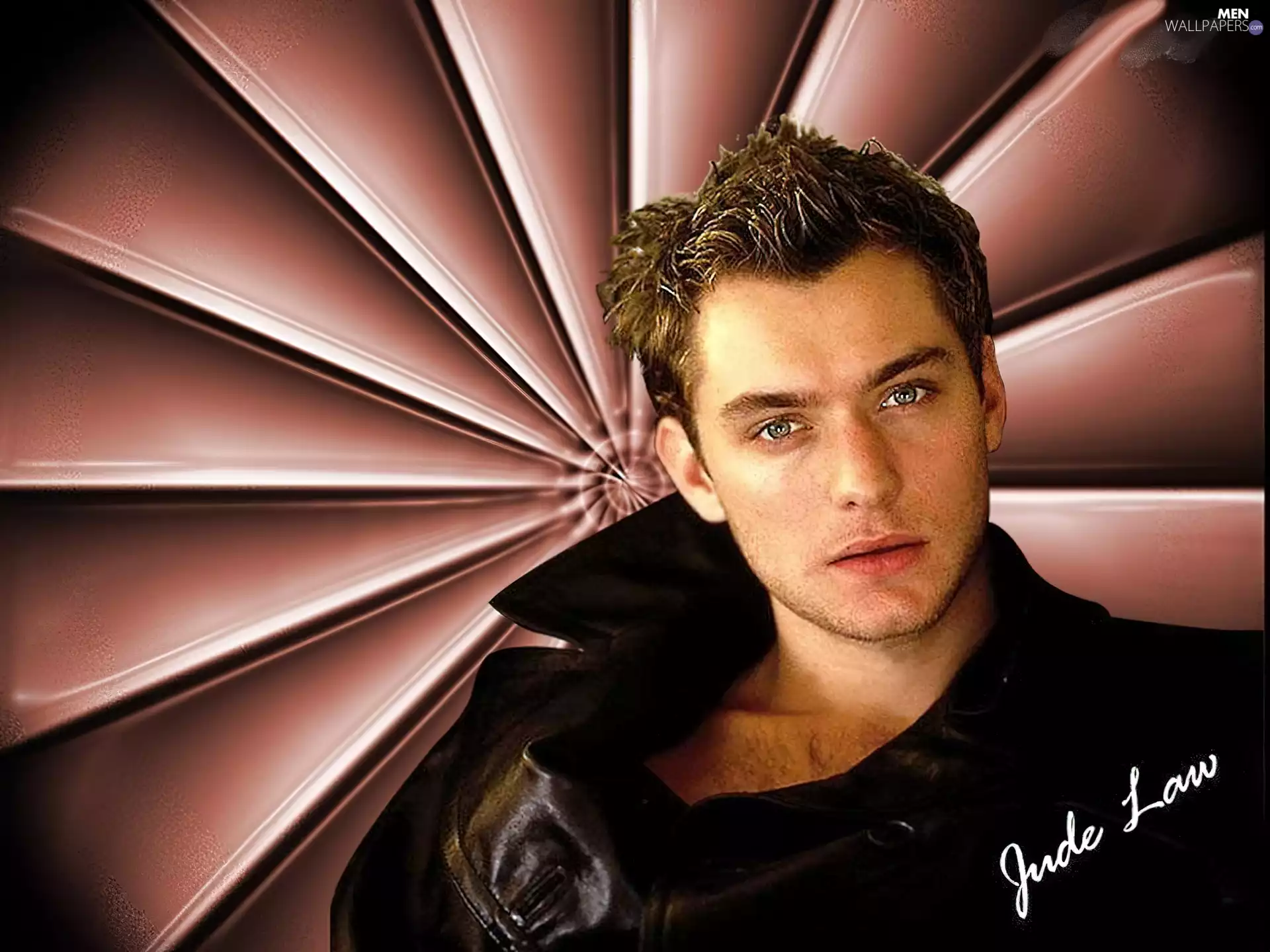 Blue eyes, Jude Law, Blond hair