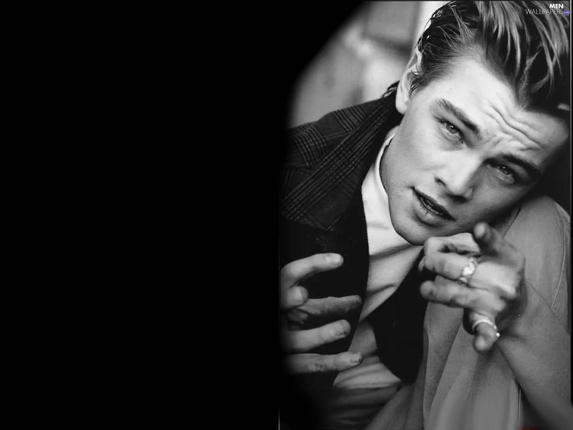 Leonardo DiCaprio, hands