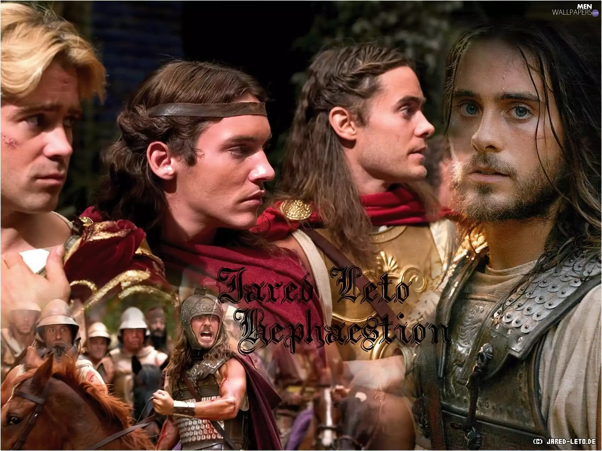 long hair, Jared Leto, Blue eyes