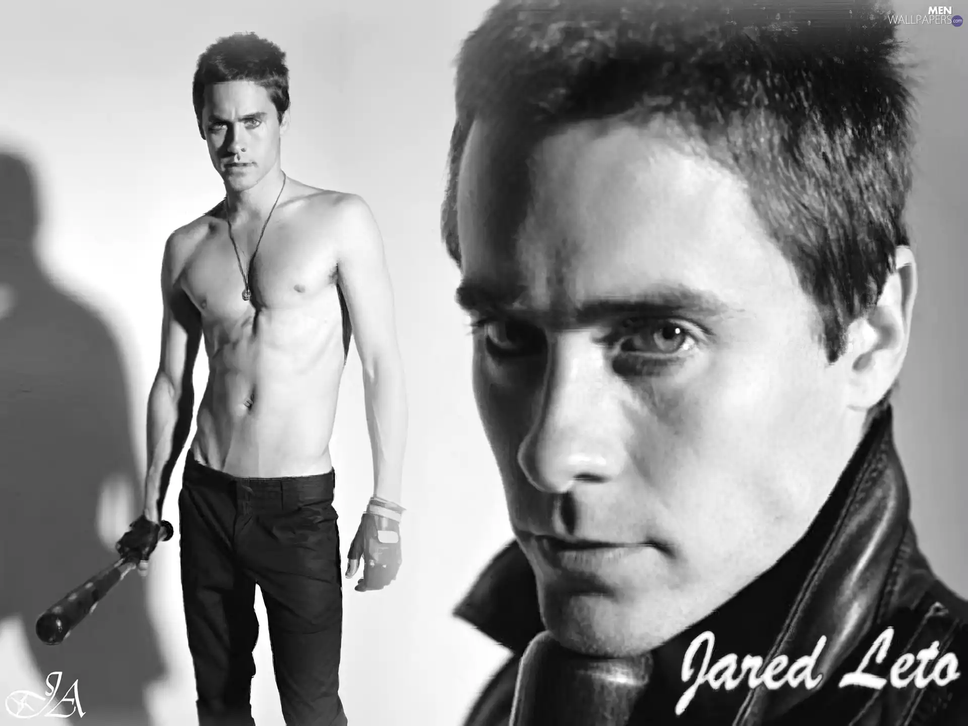 black pants, Jared Leto, Short hairs