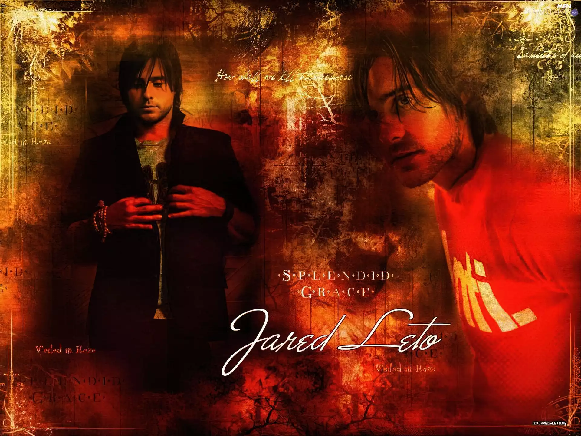 Jared Leto, Red T-shirt