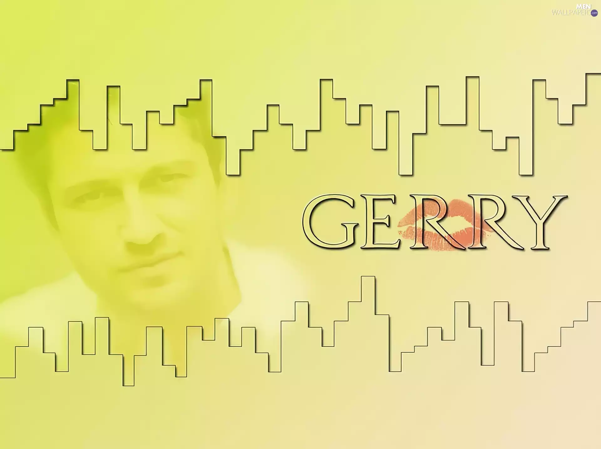 Gerard Butler, Red lips