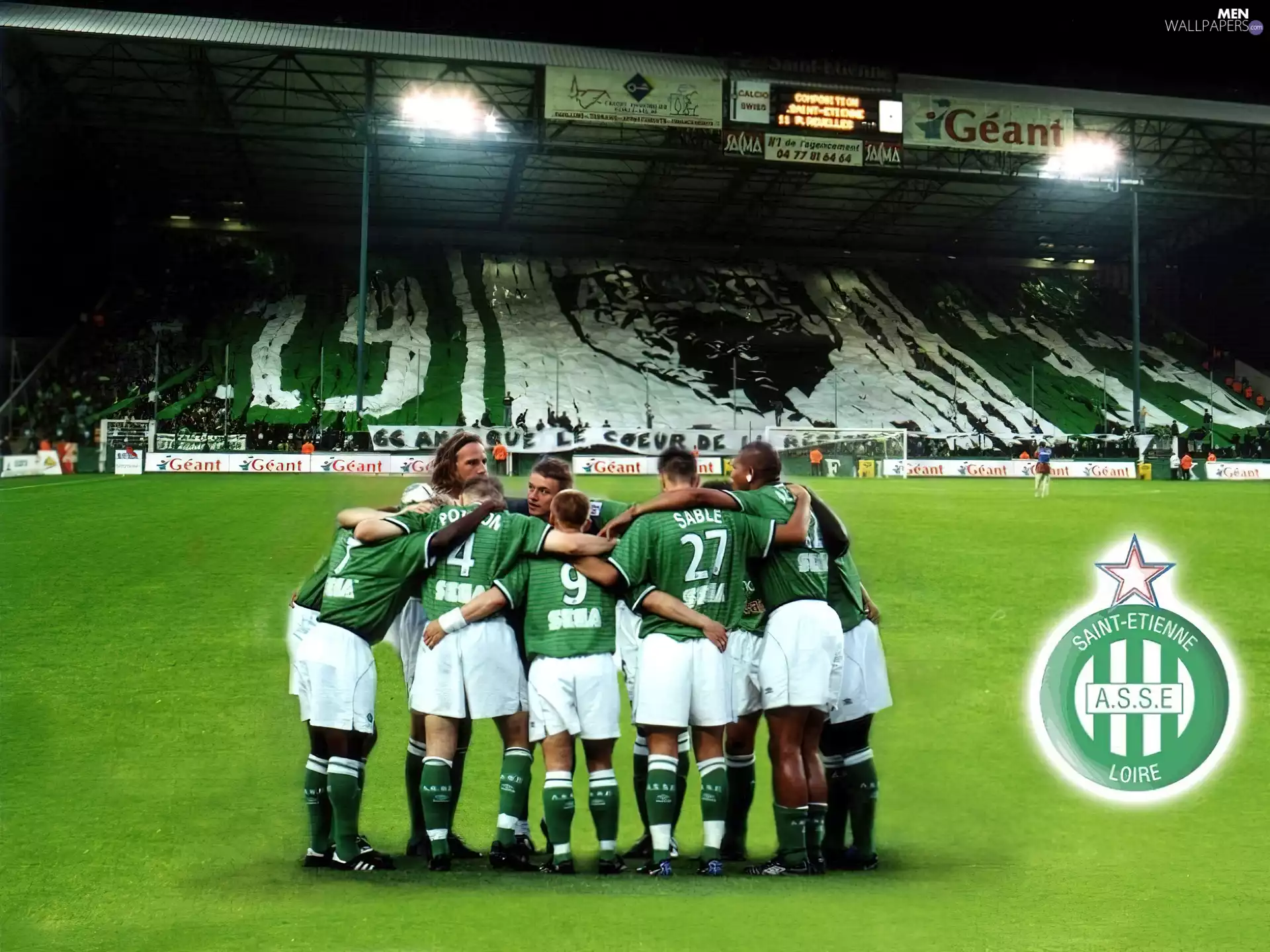 Stadium, Soccer, Saint Loire