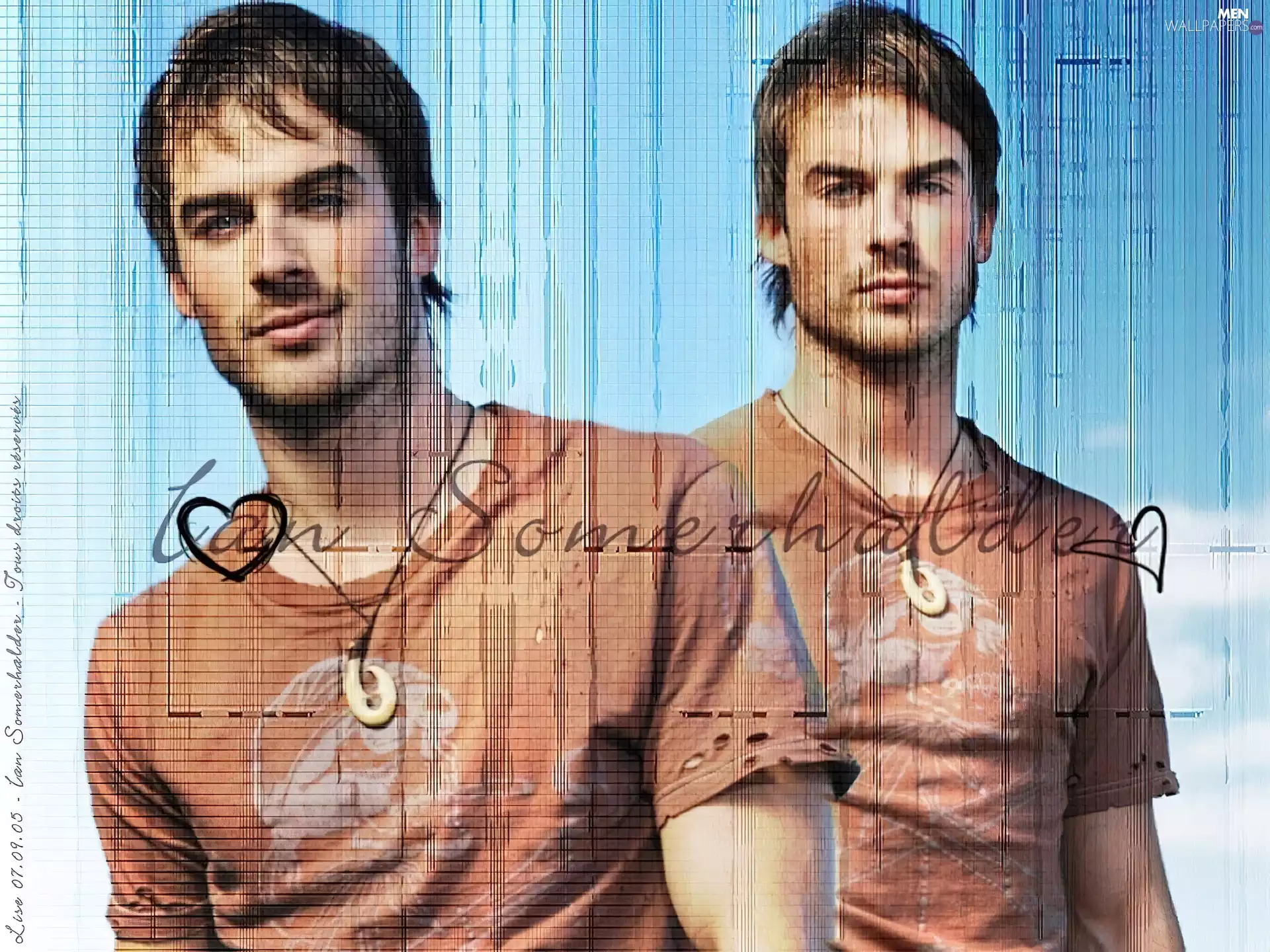 ian somerhalder, Necklace, lost, confused, series