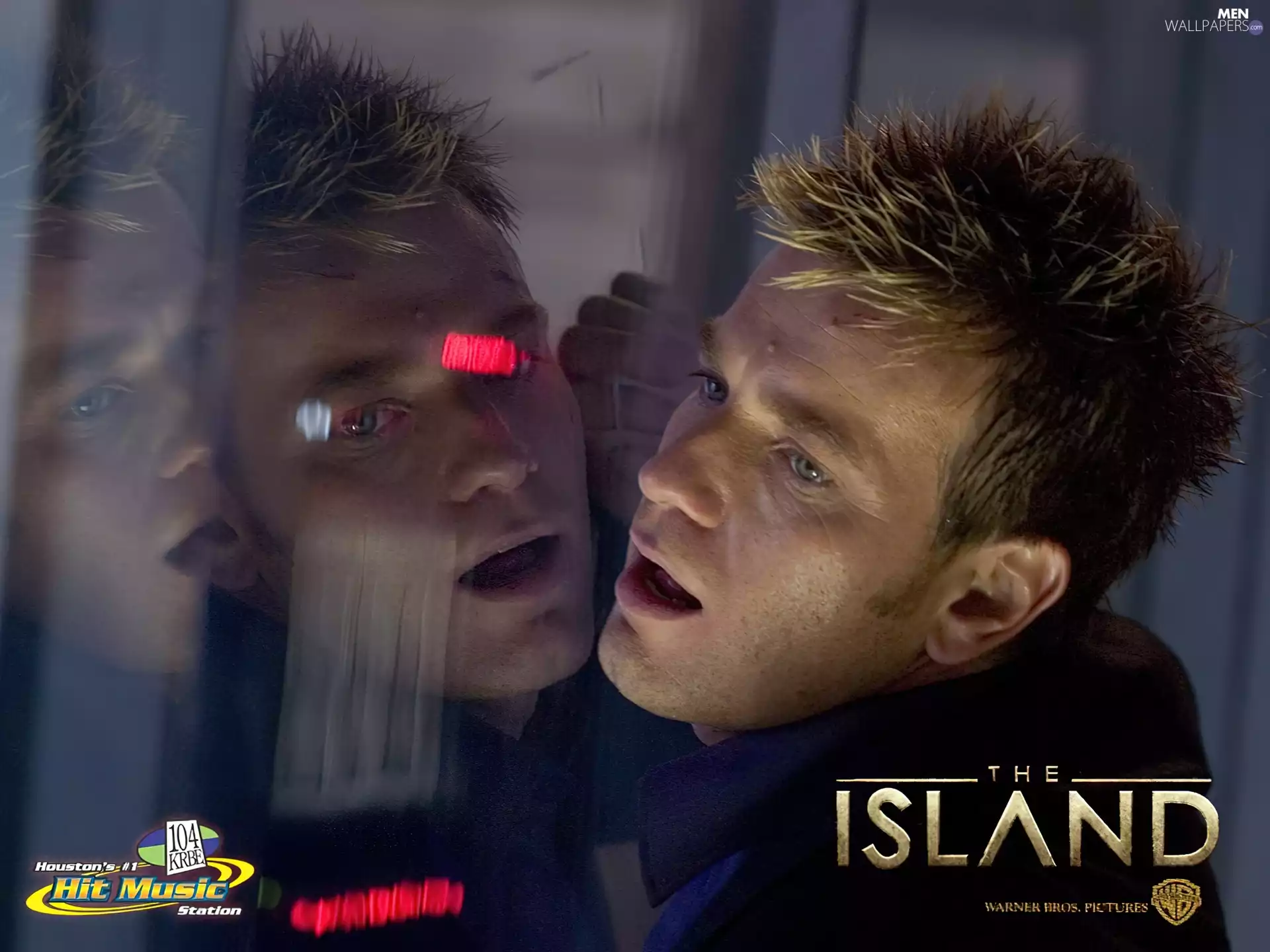 Blue eyes, Ewan McGregor, The Island