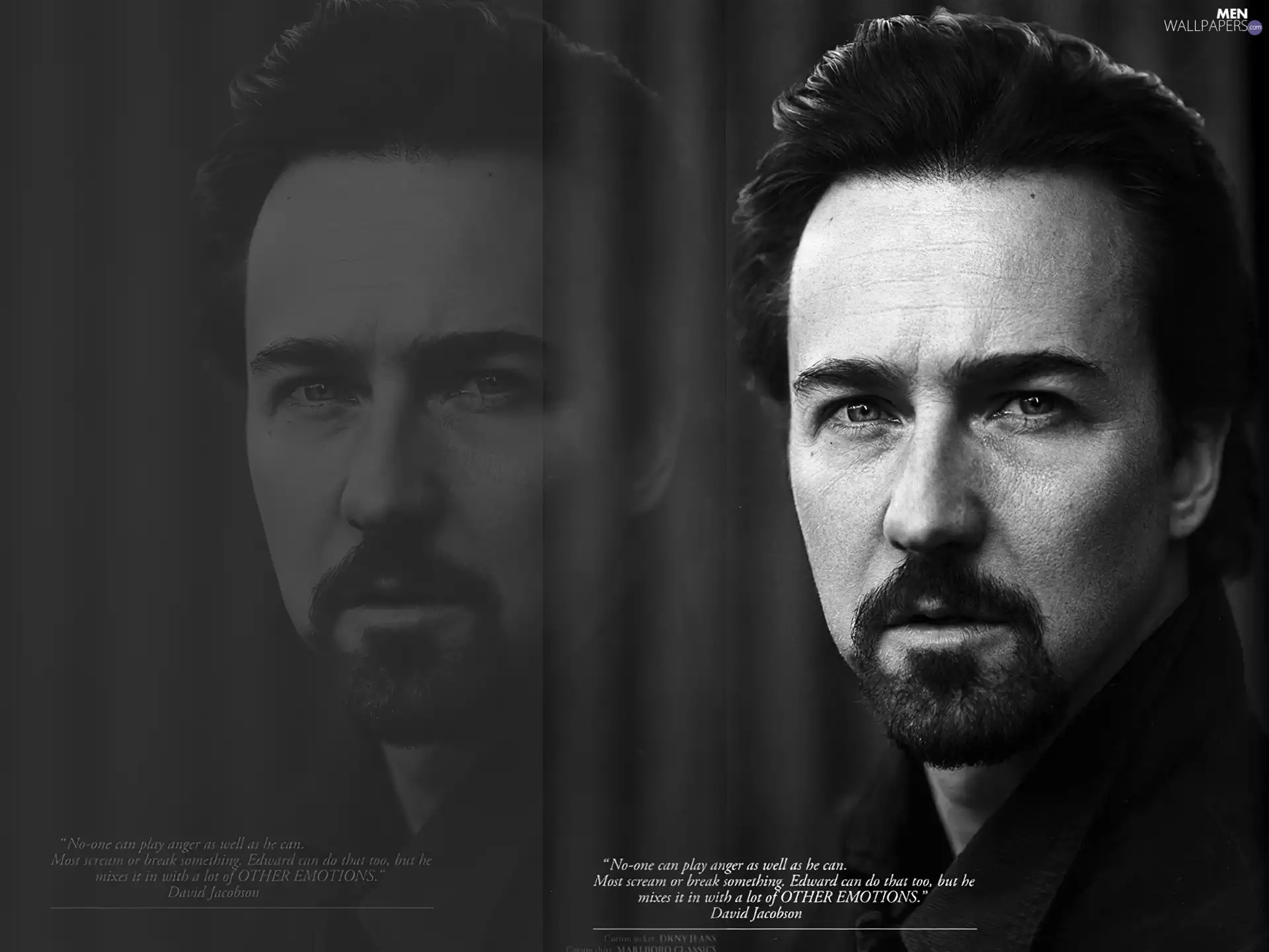 beard, Edward Norton, moustache