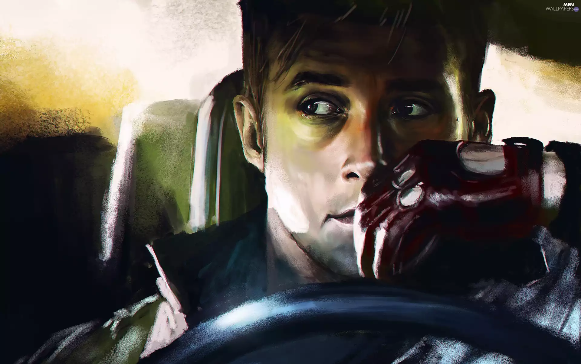 graphics, movie, Drive, Ryan Gosling