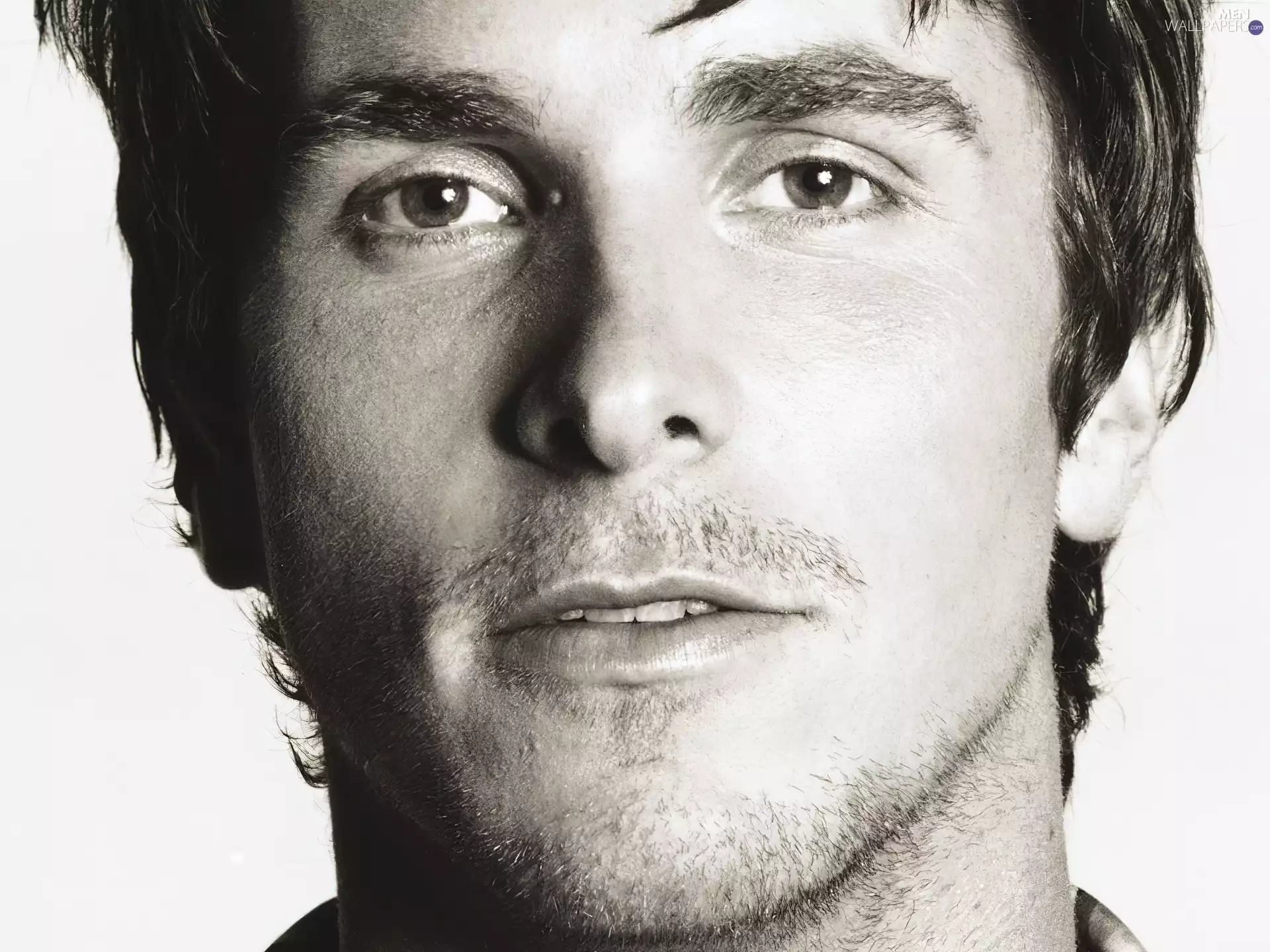 beard, Christian Bale, mustache