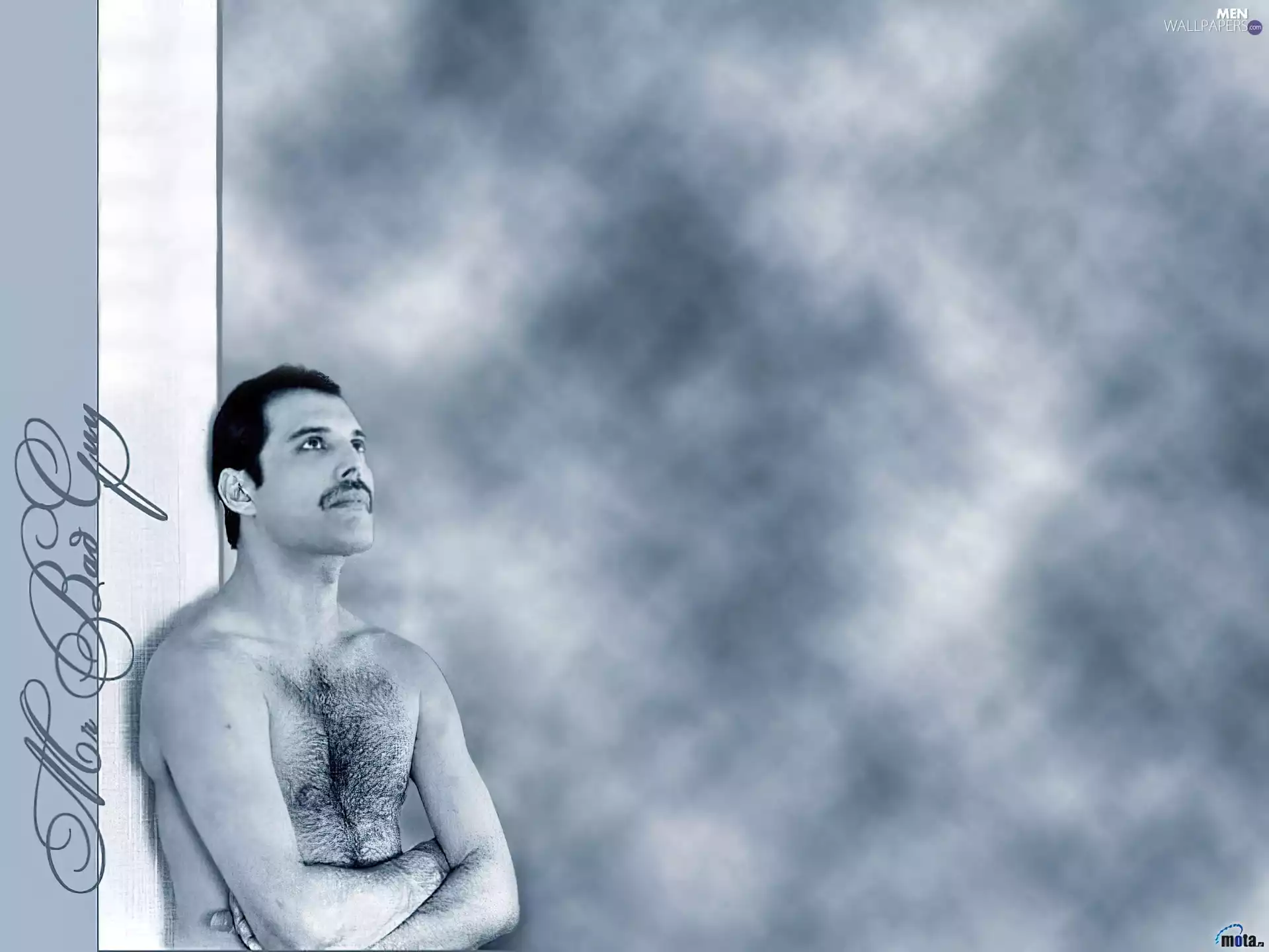 chest, Freddie Mercury, overgrown