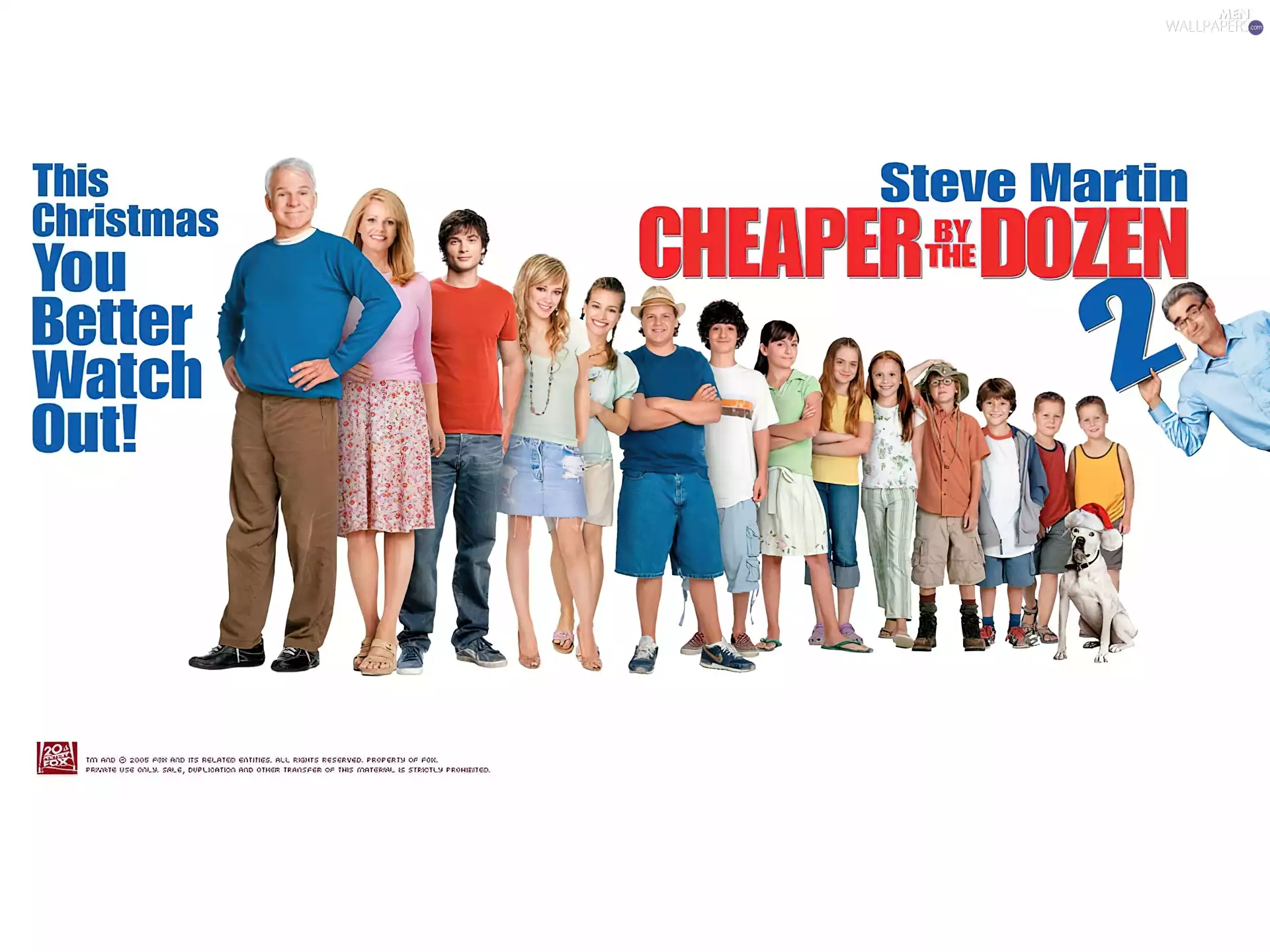 Bonnie Hunt, Cheaper By The Dozen 2, Piper Perabo, Kids, Tom Welling, Steve Martin