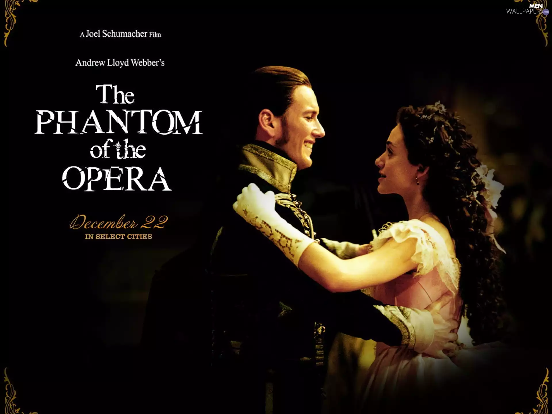 Phantom Of The Opera, Gerard Butler, bal, Emmy Rossum