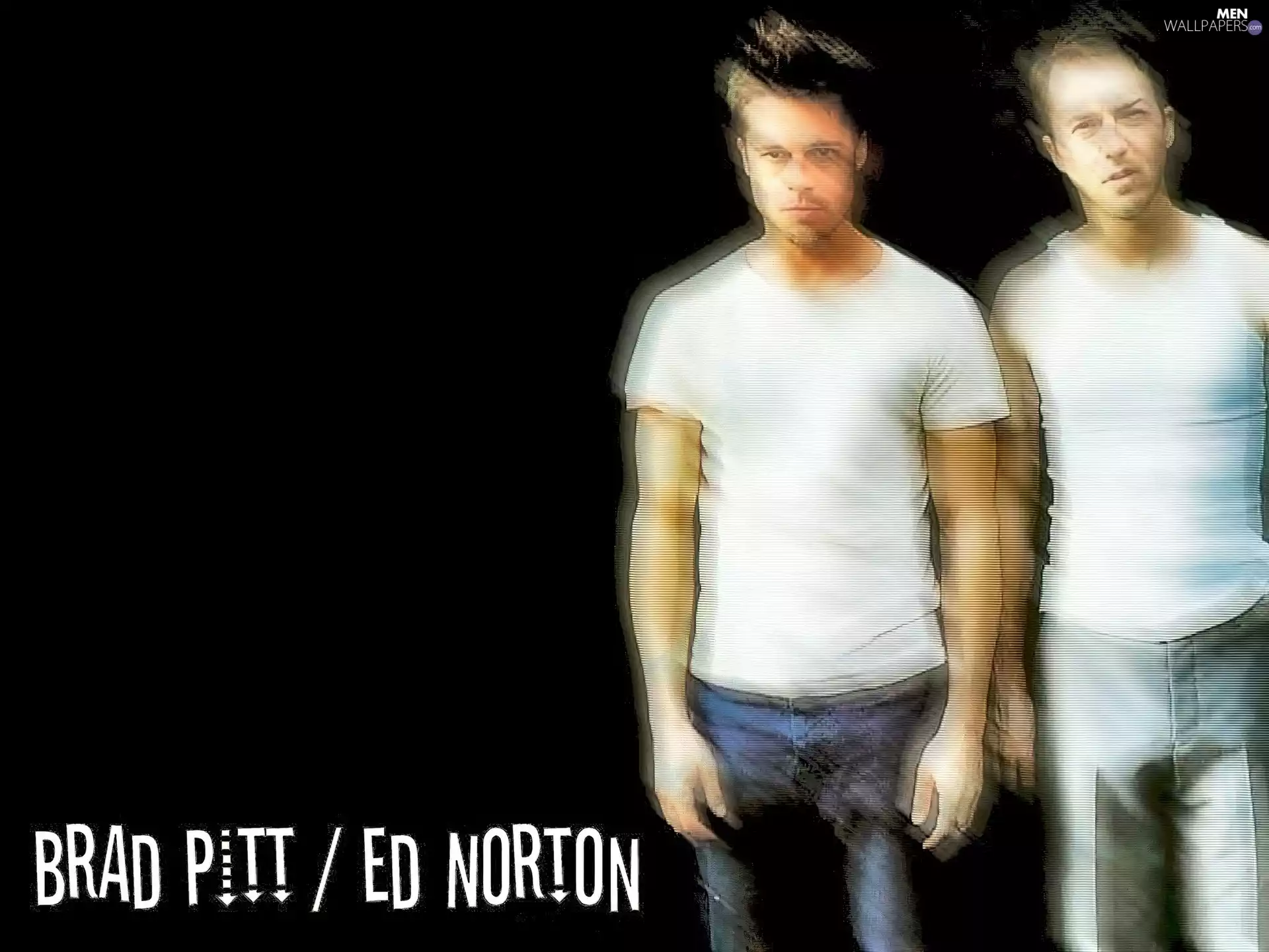 Edward Norton, Brad Pitt