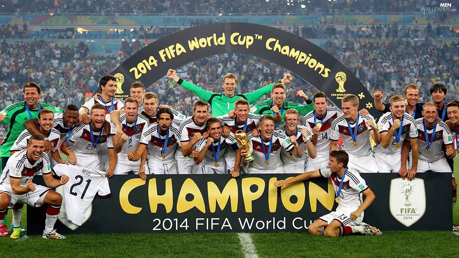 World Champions, Germany, players