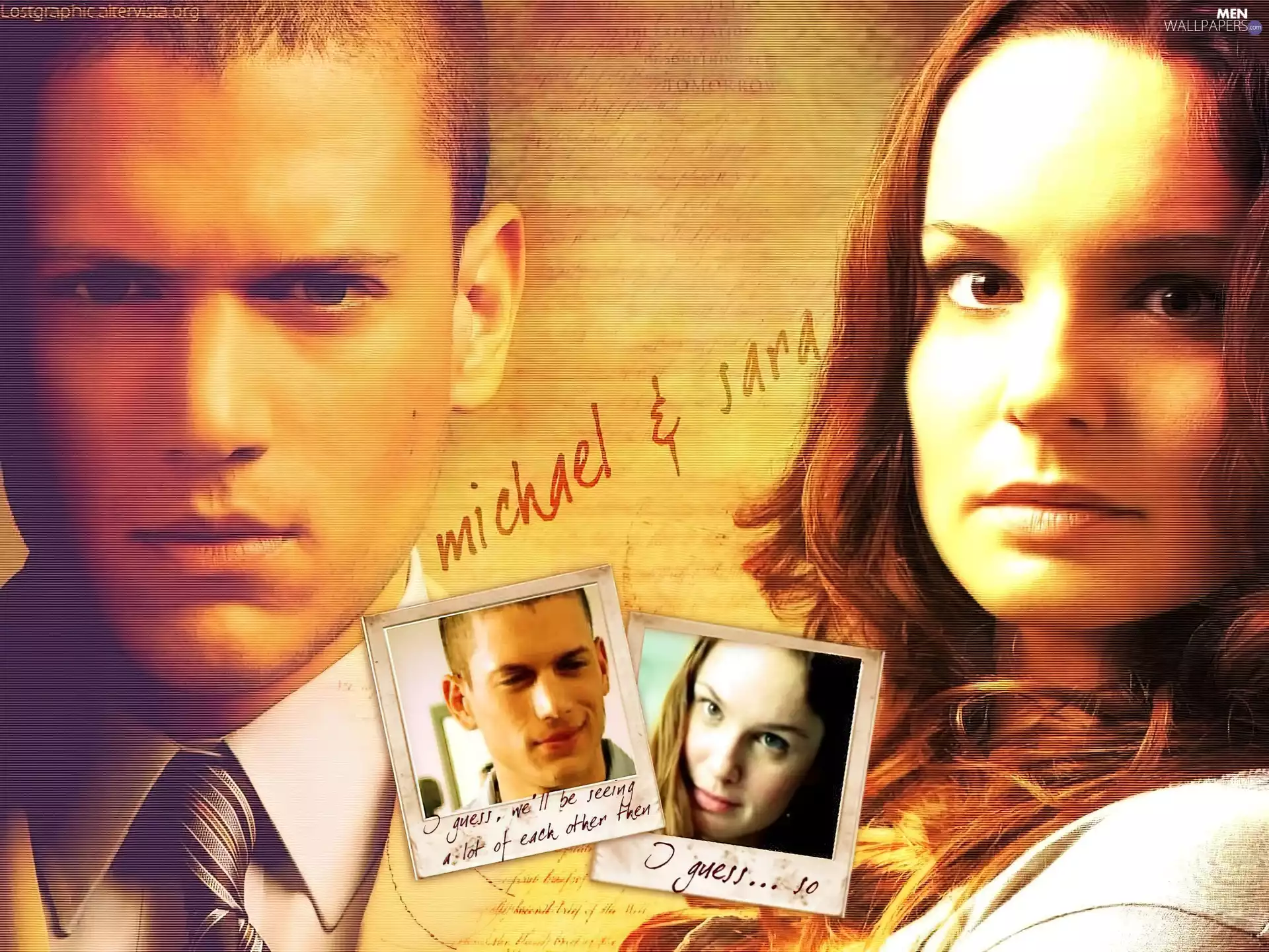Prison Break, Sarah Wayne Callies, Wentworth Miller, Prison Break