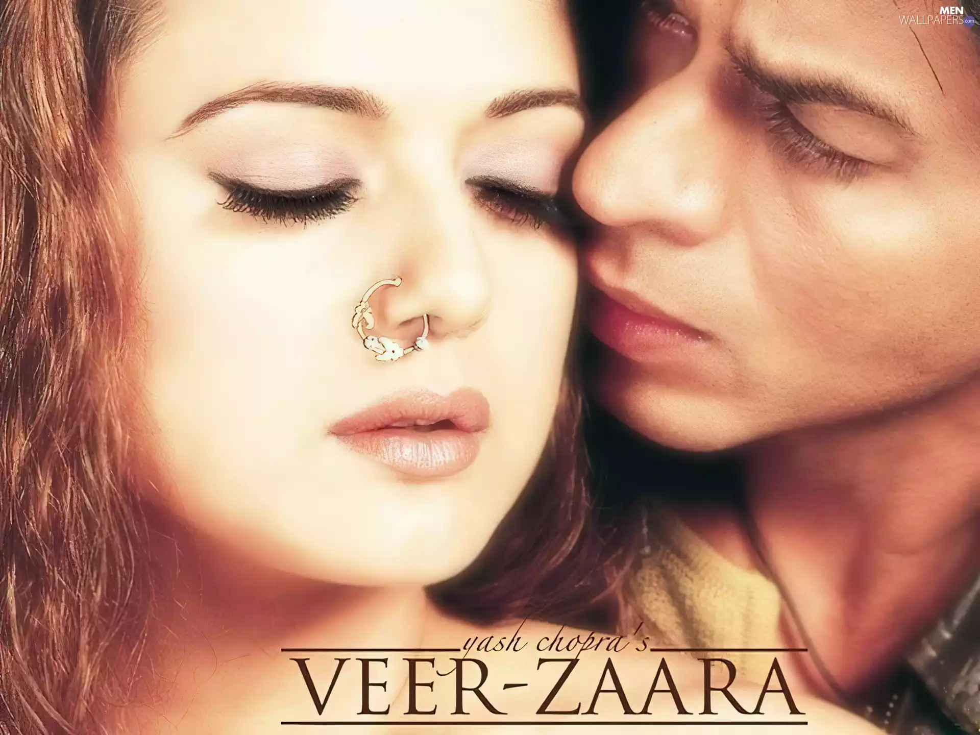 Shahrukh Khan, ear-ring, Preity Zinta