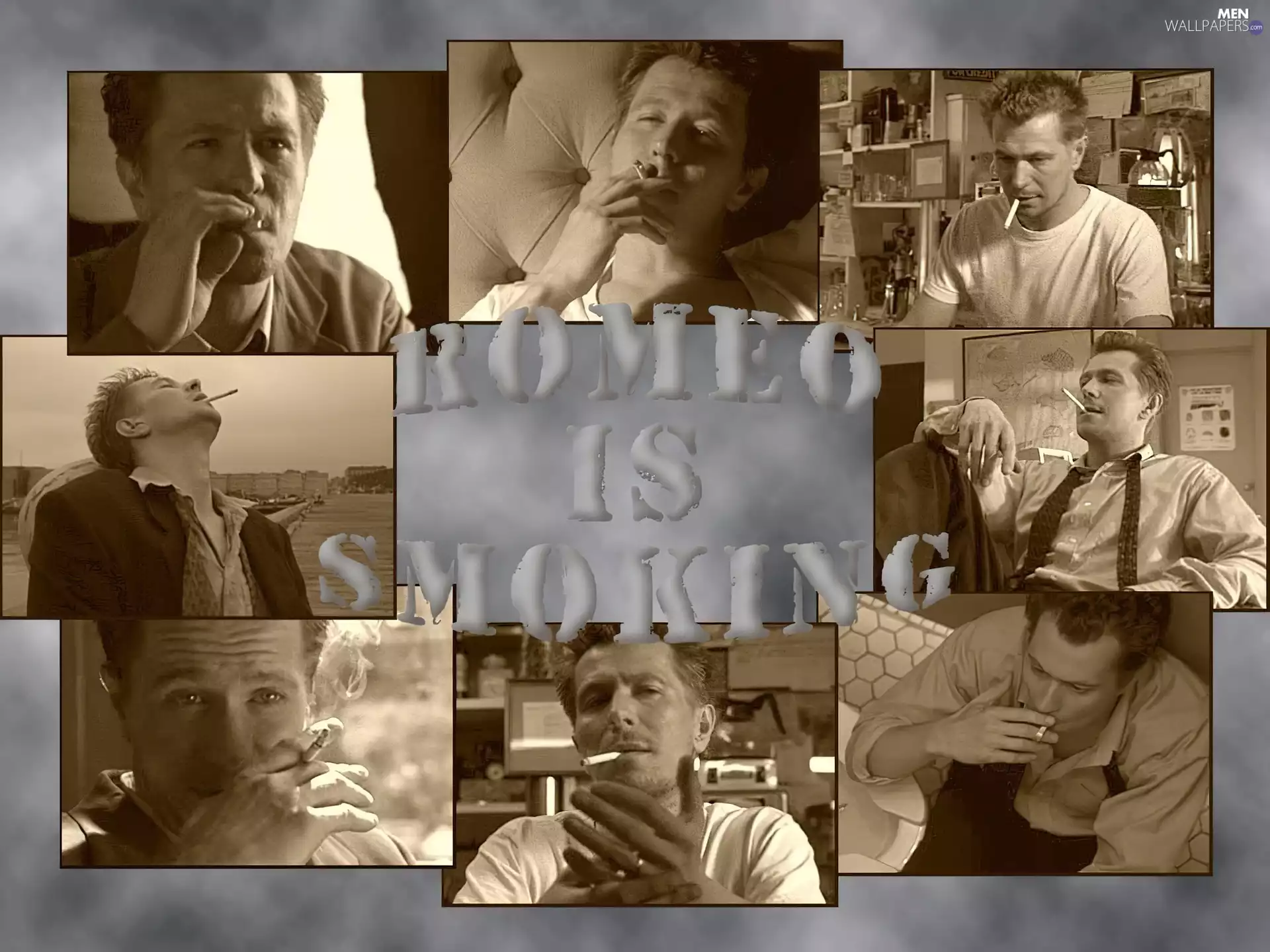 Cigarette, Gary Oldman, Romeo Is smoking
