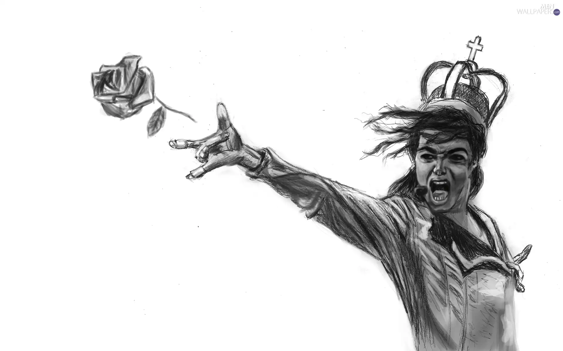 Crown, Michael Jackson, rose