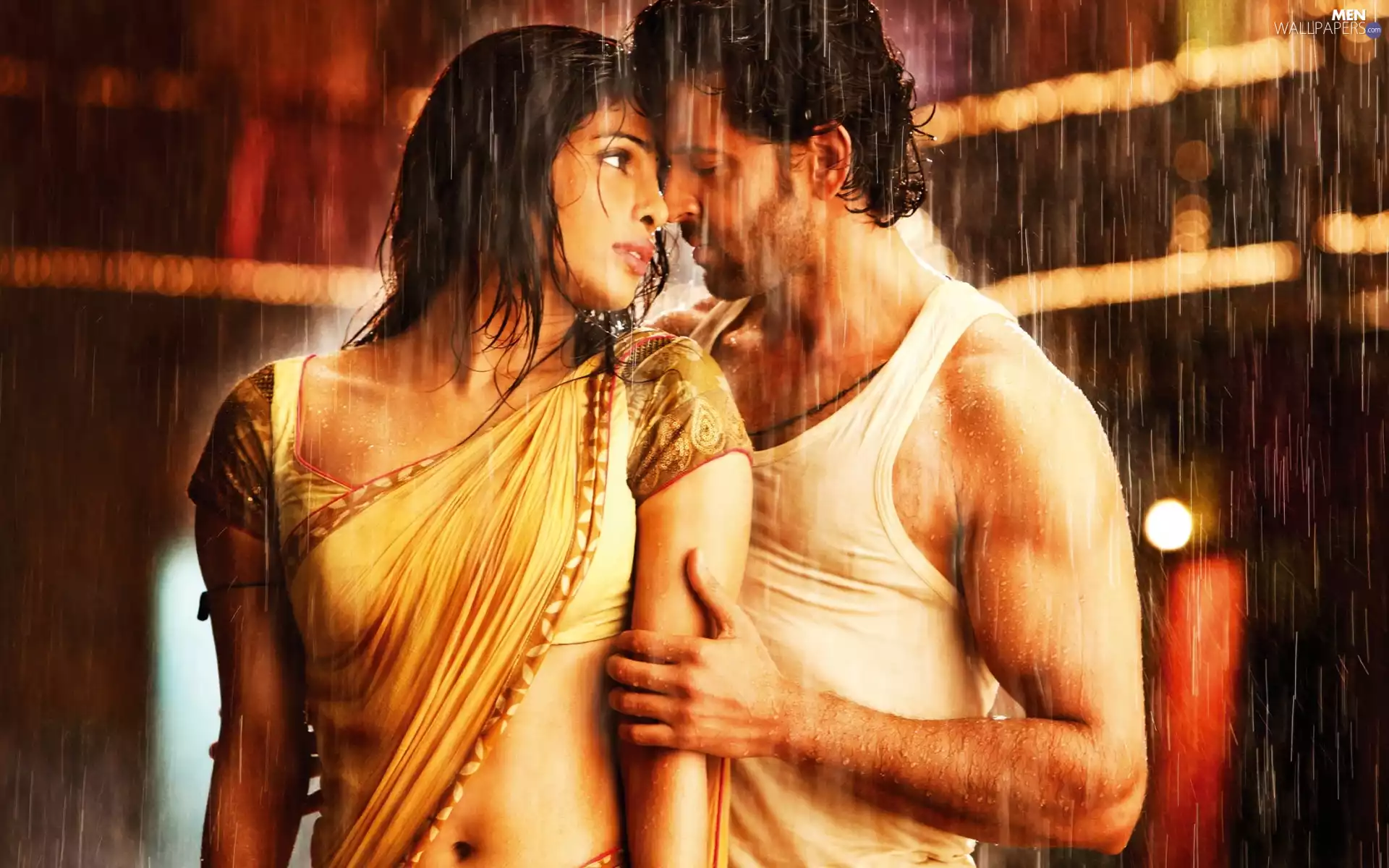 Priyanka Chopra, Hrithik Roshan, Bollywood, Actors, Rain