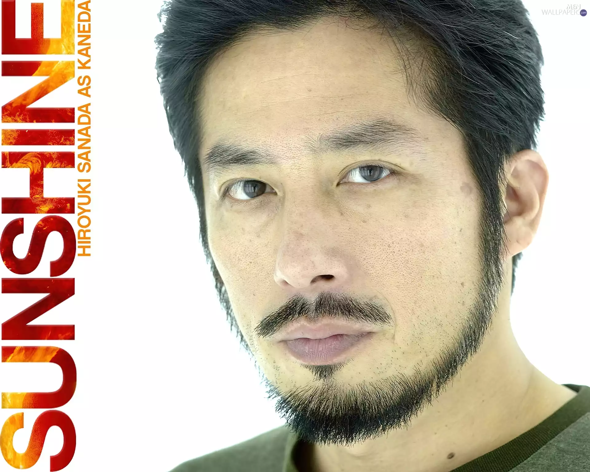 text, face, Hiroyuki Sanada, beard, Sunshine