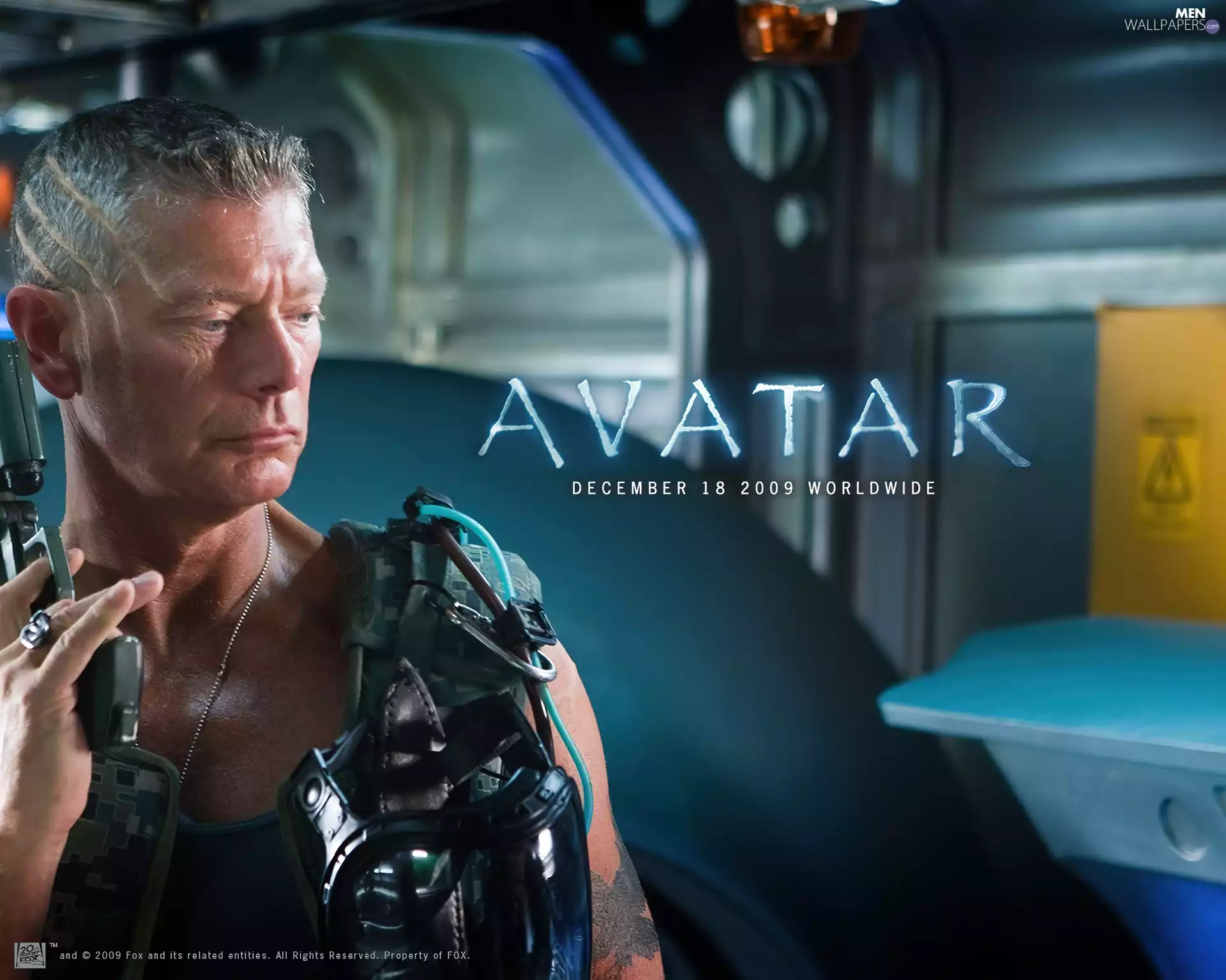 Avatar, scars, Stephen Lang, Weapons