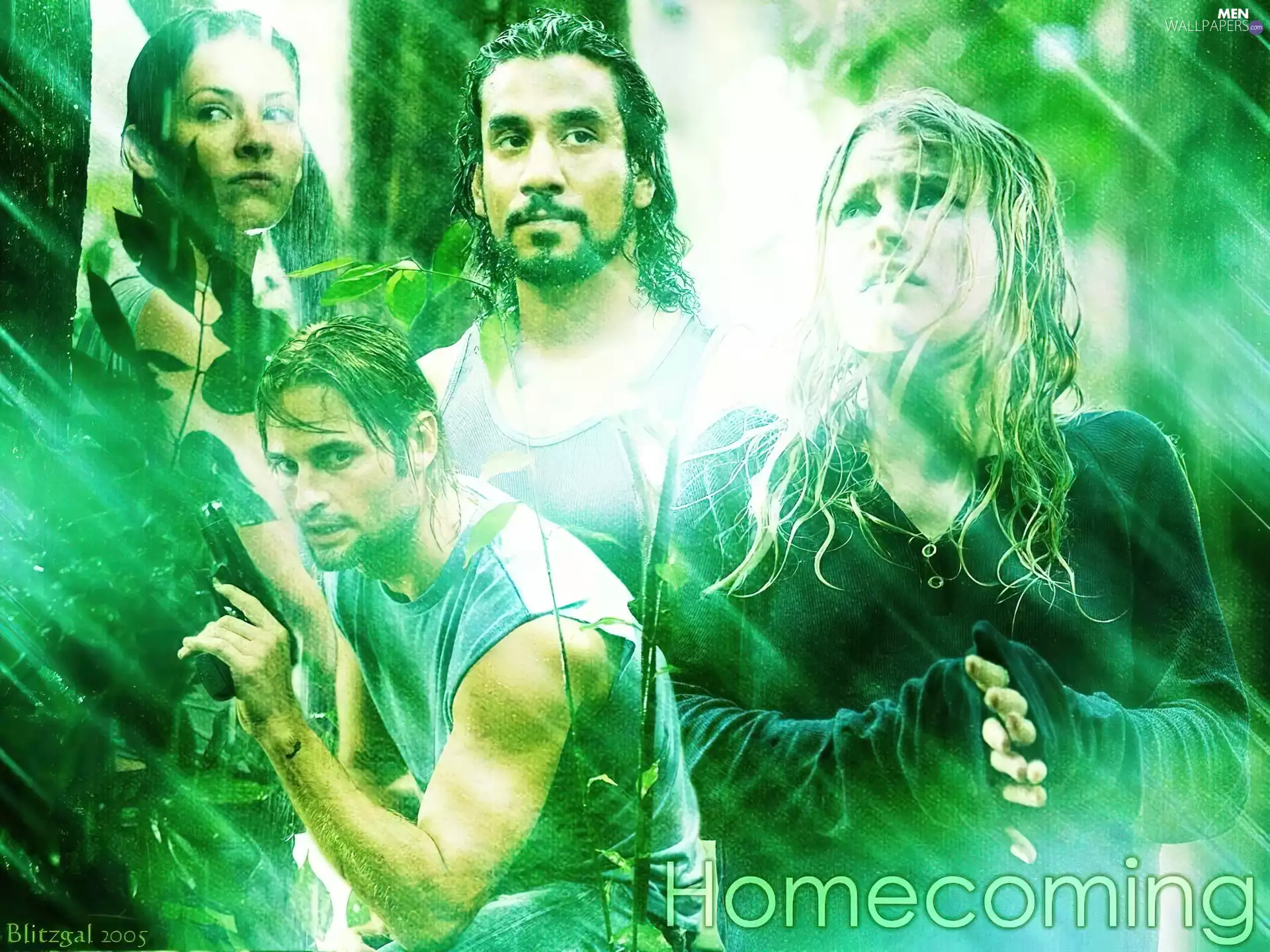 Naveen Andrews, lost, Josh Holloway, confused, series, Evangeline Lilly, Emilie Ravin