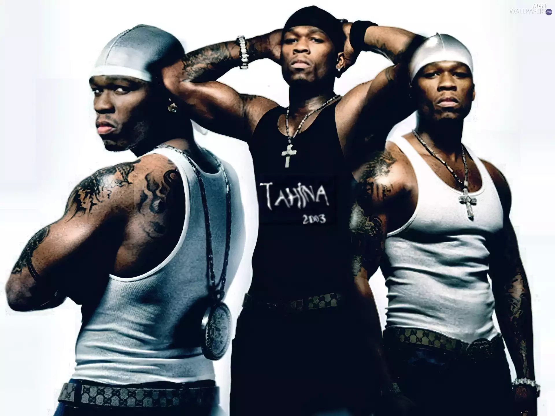 under-shirt, 50 Cent, White