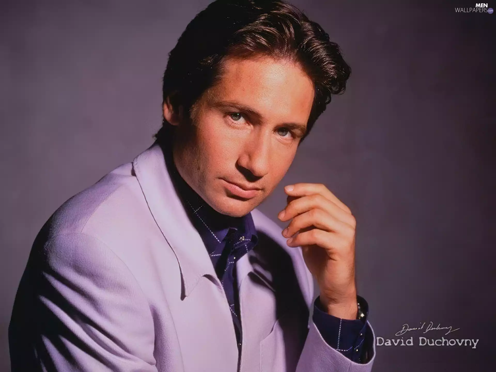 Coat, David Duchovny, shirt