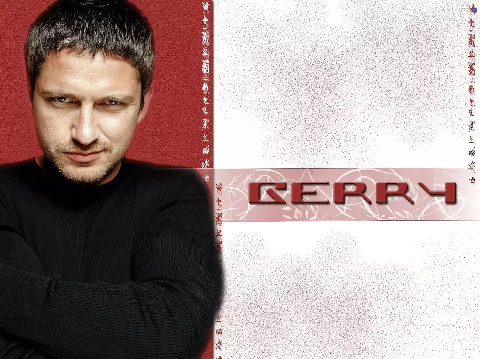 Gerard Butler, Black shirt